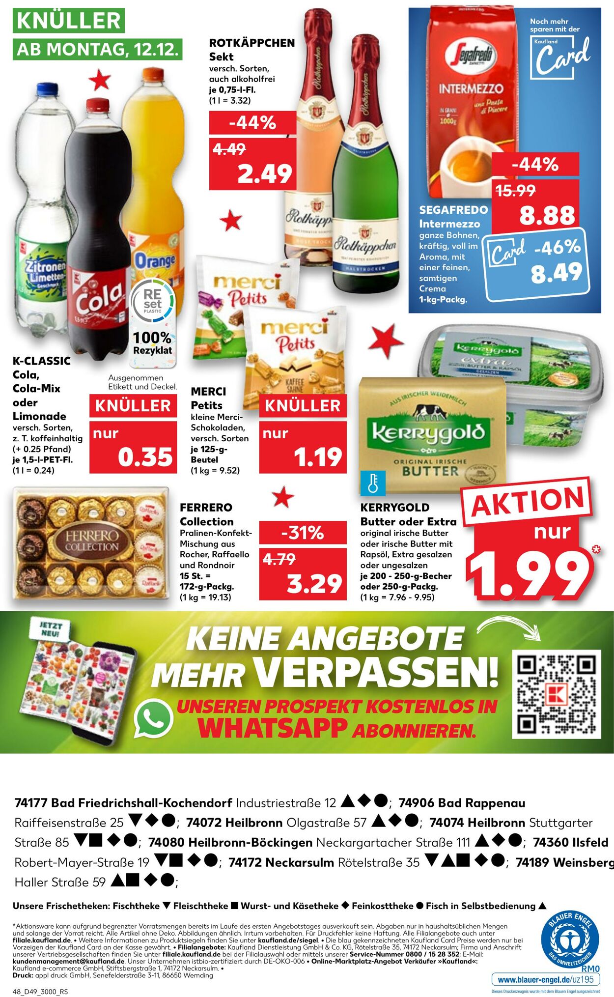 Prospekt Kaufland 08.12.2022 - 14.12.2022