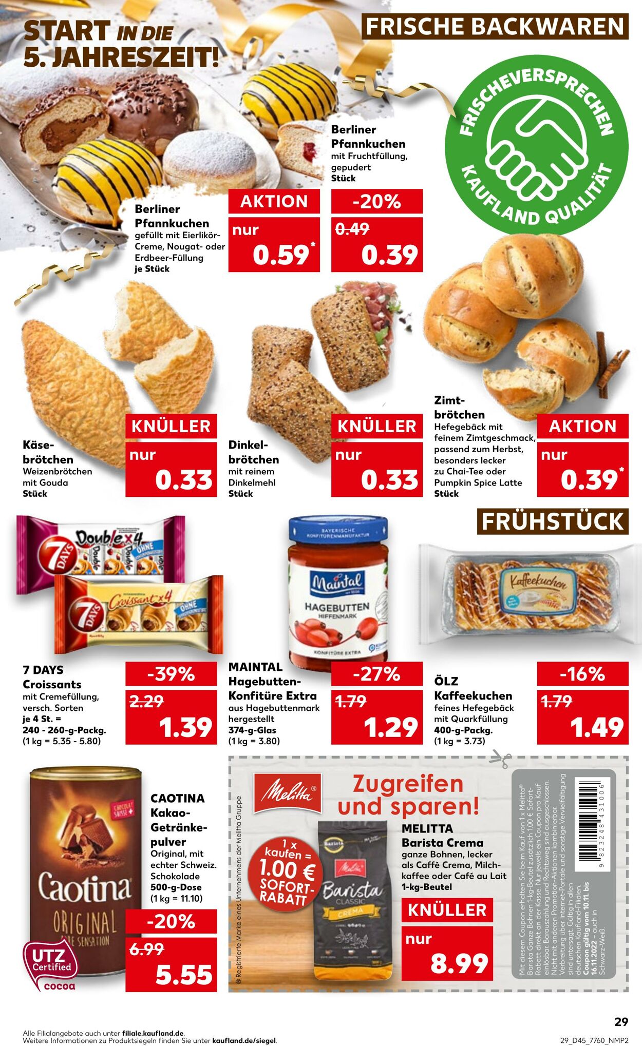 Prospekt Kaufland 10.11.2022 - 16.11.2022