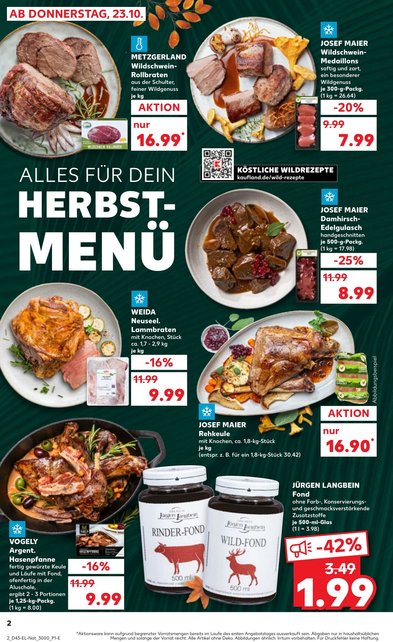 Prospekt Kaufland 23.10.2025 - 29.10.2025