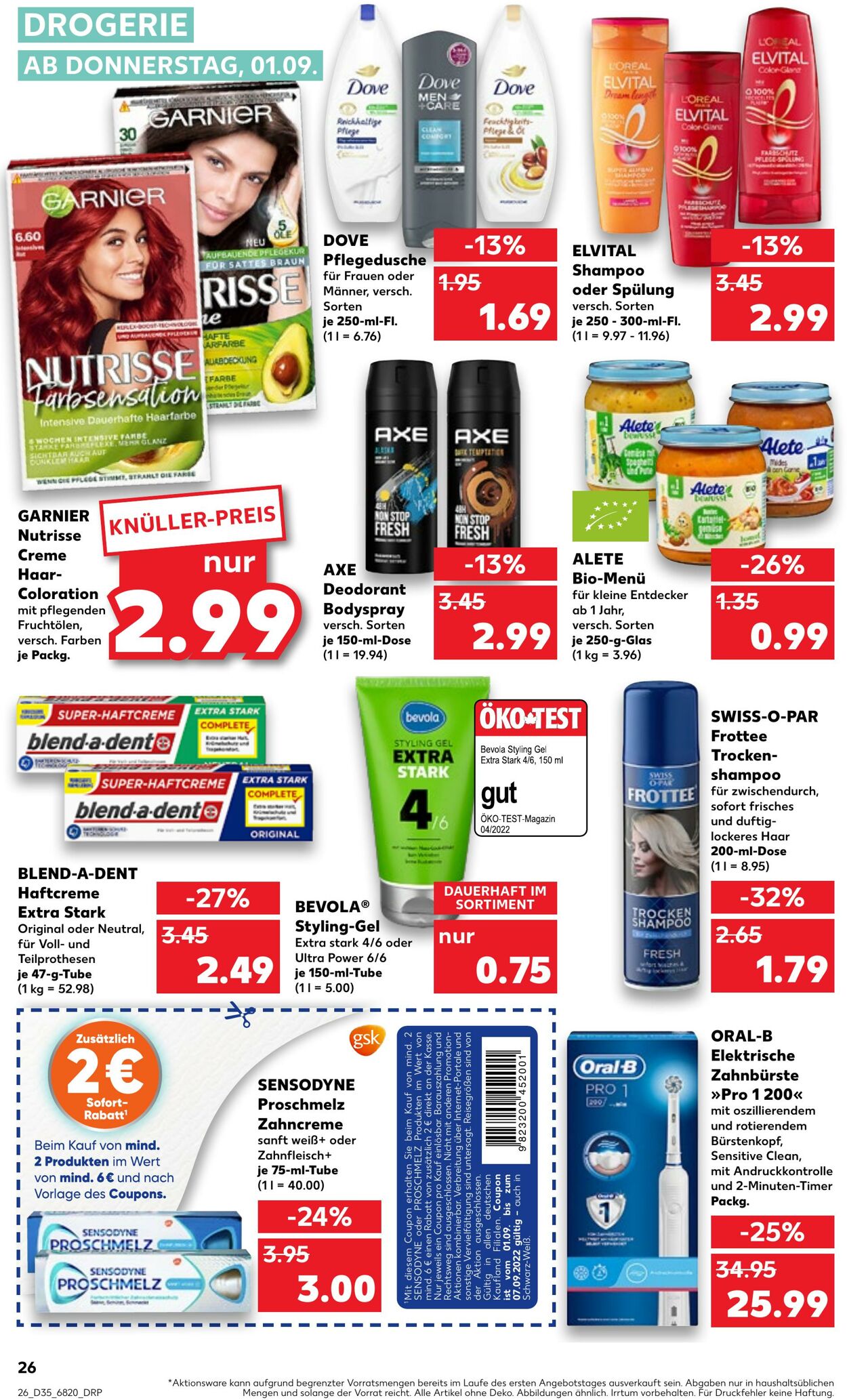 Prospekt Kaufland 01.09.2022 - 07.09.2022