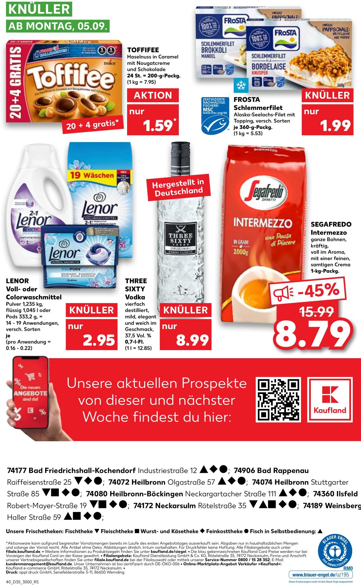 Prospekt Kaufland 01.09.2022 - 07.09.2022