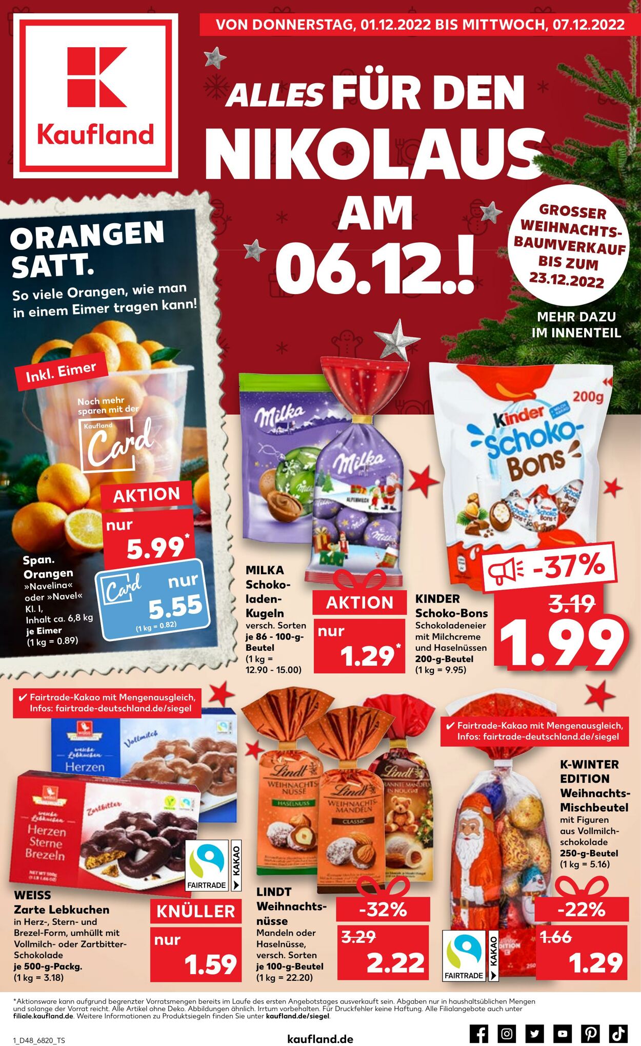 Prospekt Kaufland 01.12.2022 - 07.12.2022