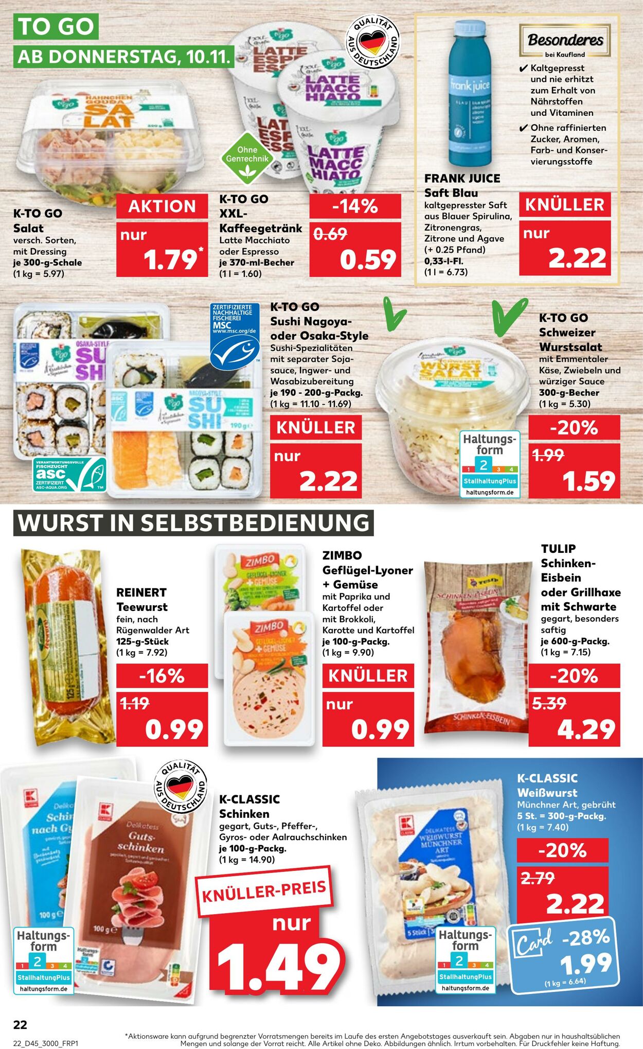 Prospekt Kaufland 10.11.2022 - 16.11.2022