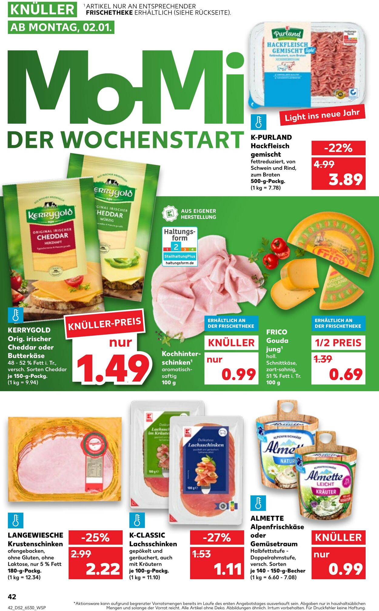 Prospekt Kaufland 29.12.2022 - 04.01.2023