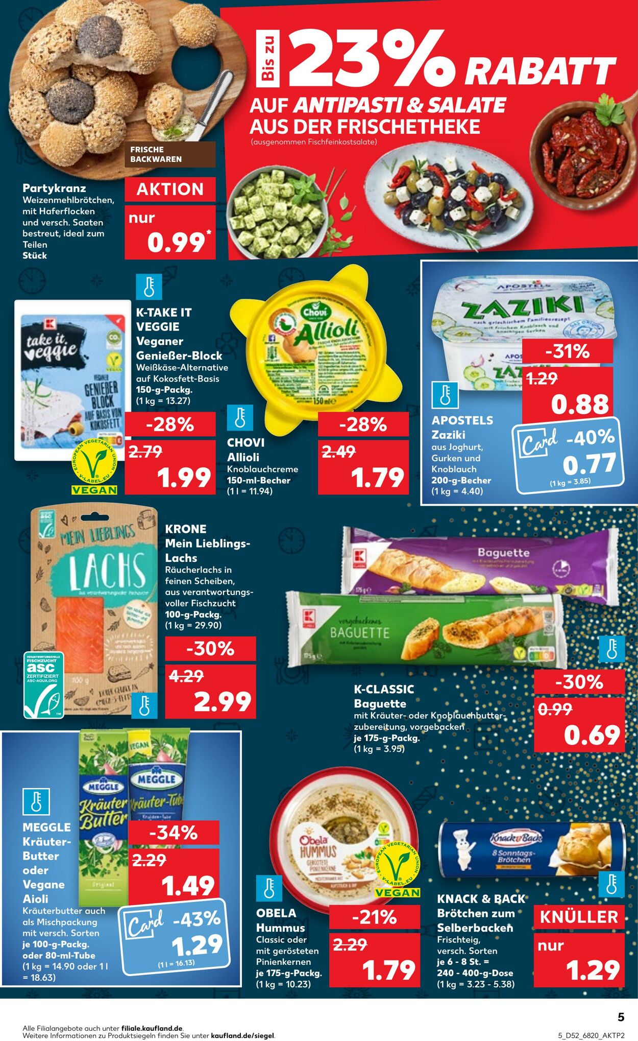 Prospekt Kaufland 29.12.2022 - 04.01.2023