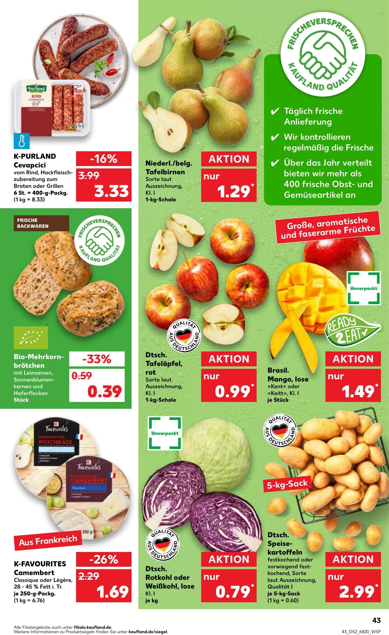 Prospekt Kaufland 29.12.2022 - 04.01.2023