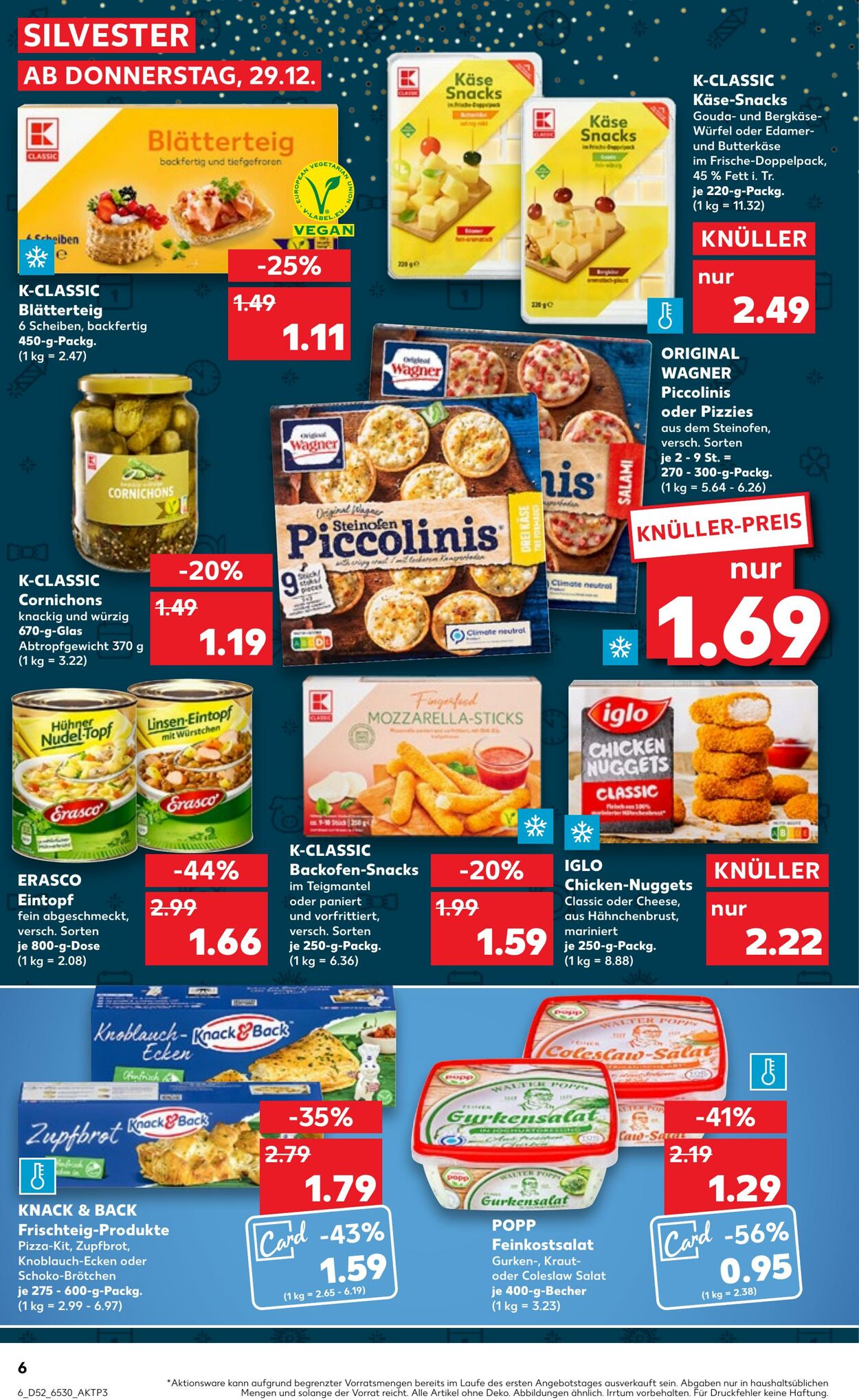 Prospekt Kaufland 29.12.2022 - 04.01.2023