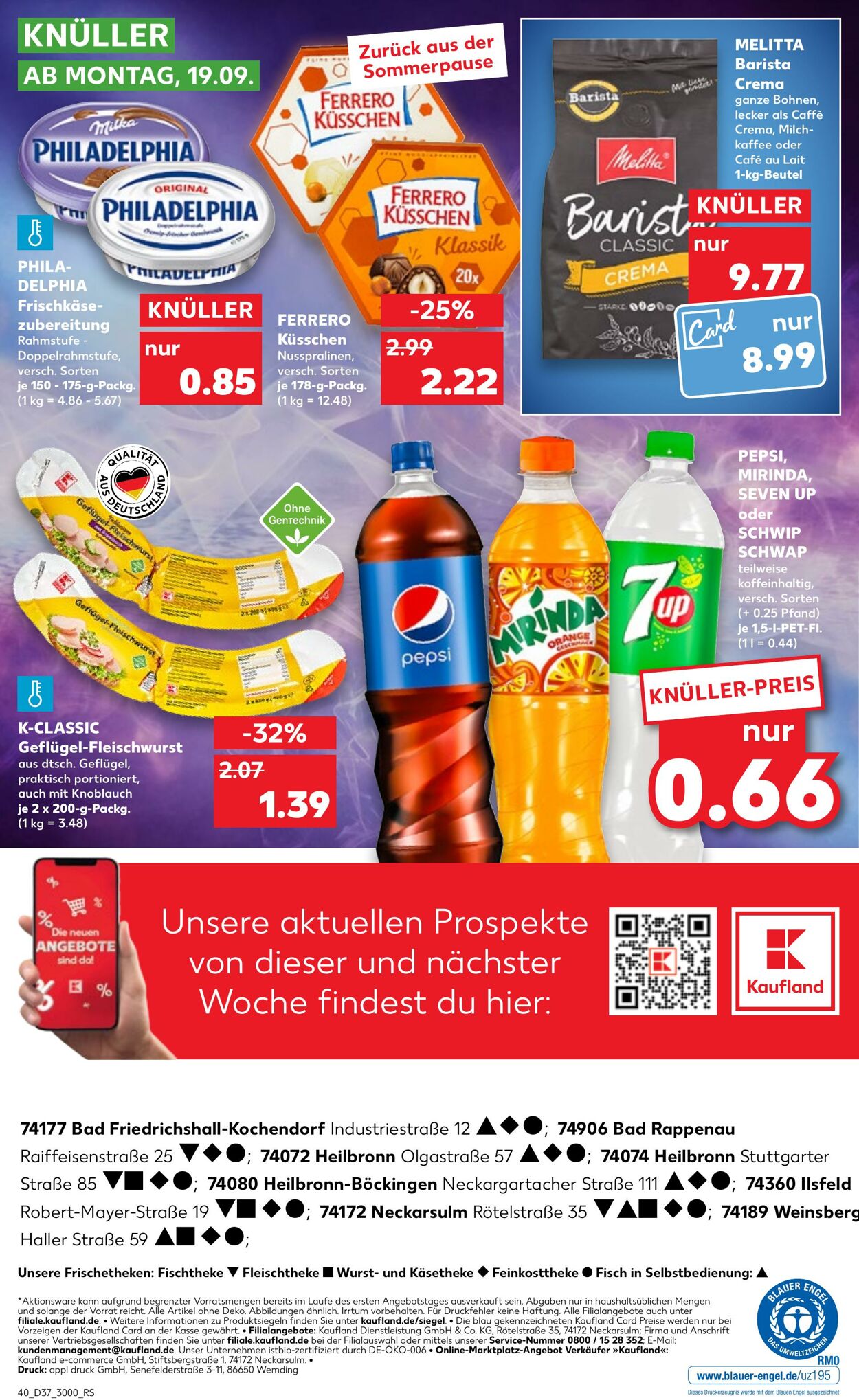 Prospekt Kaufland 15.09.2022 - 21.09.2022