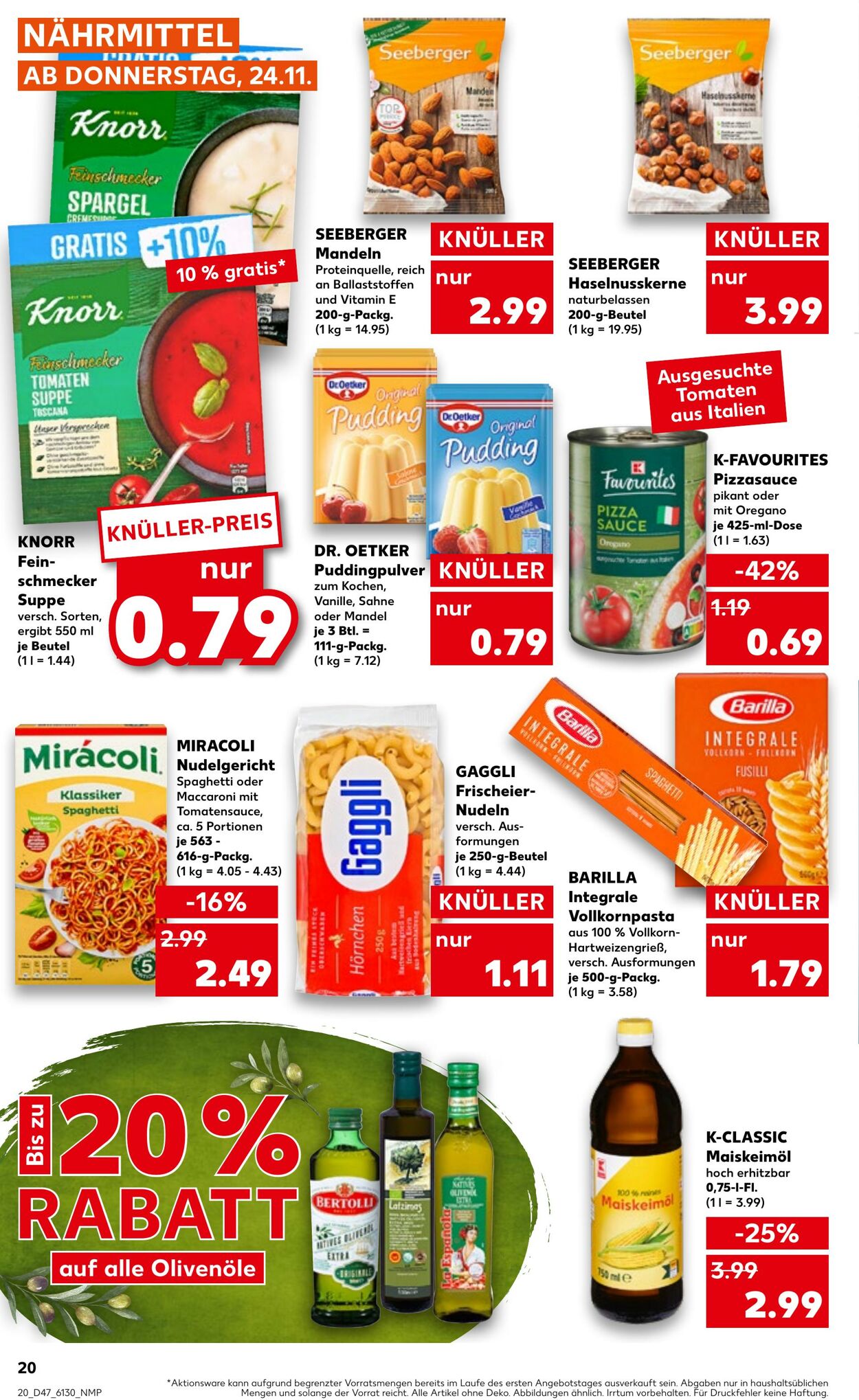 Prospekt Kaufland 24.11.2022 - 30.11.2022