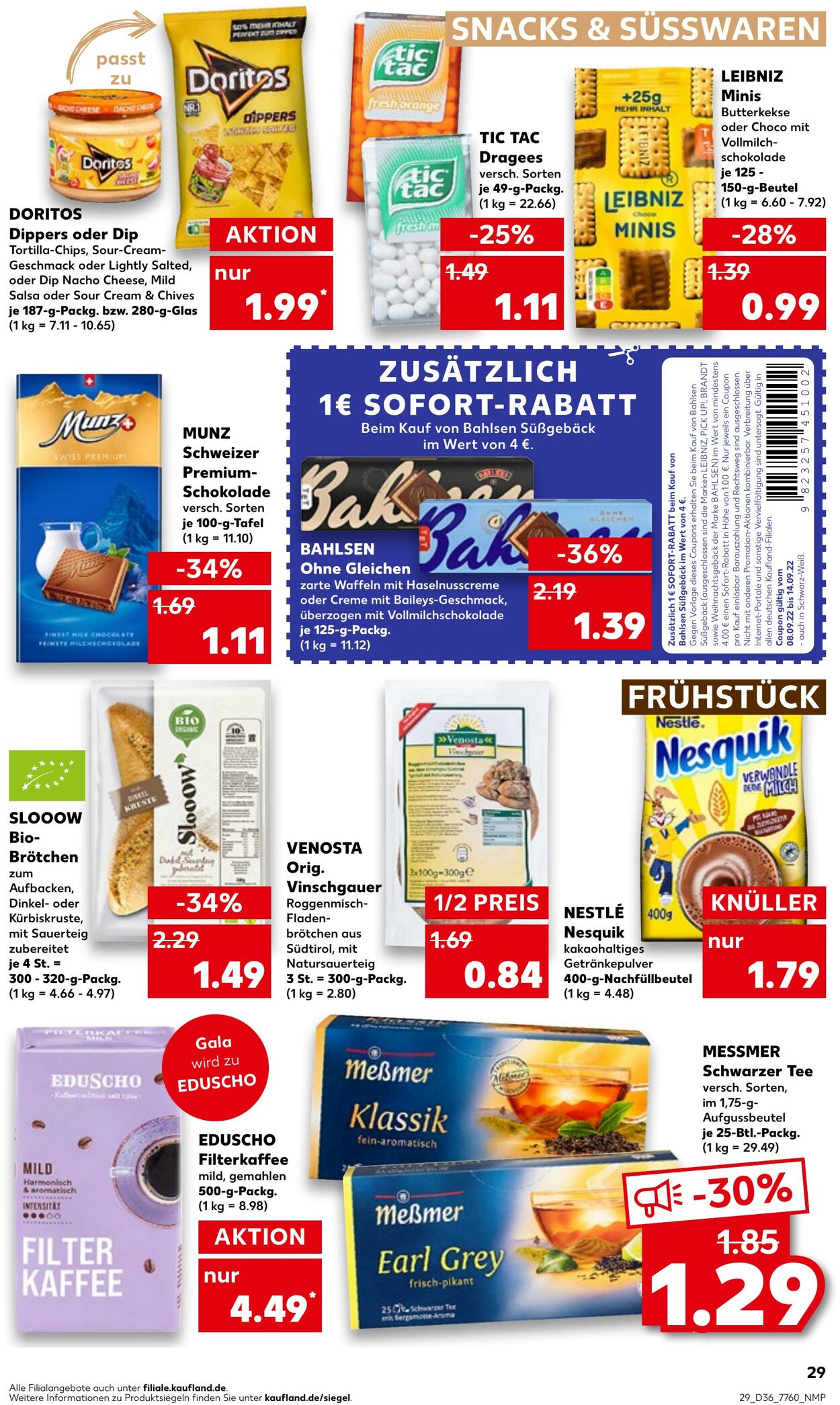 Prospekt Kaufland 08.09.2022 - 14.09.2022