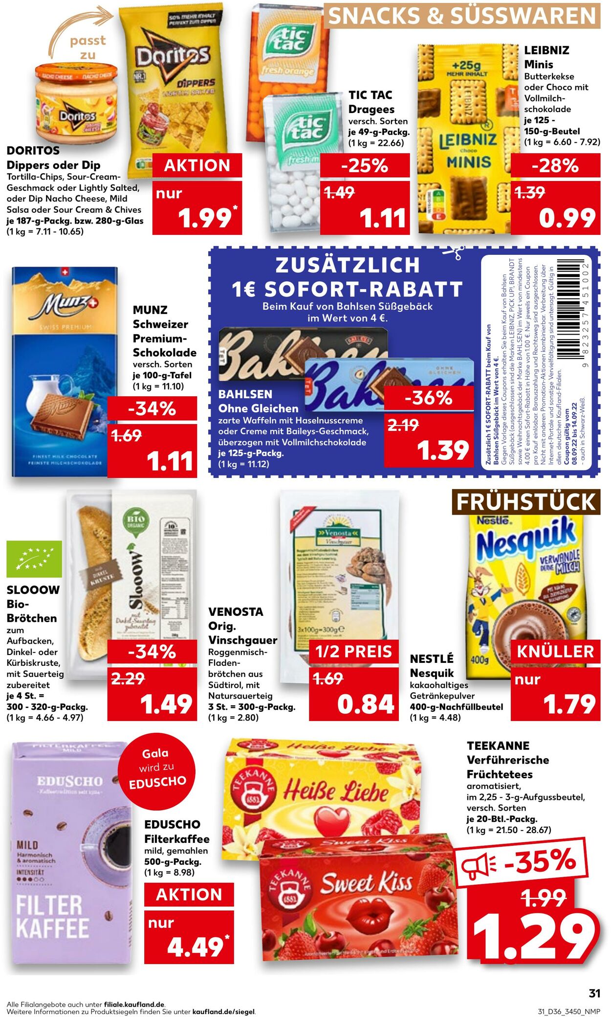 Prospekt Kaufland 08.09.2022 - 14.09.2022