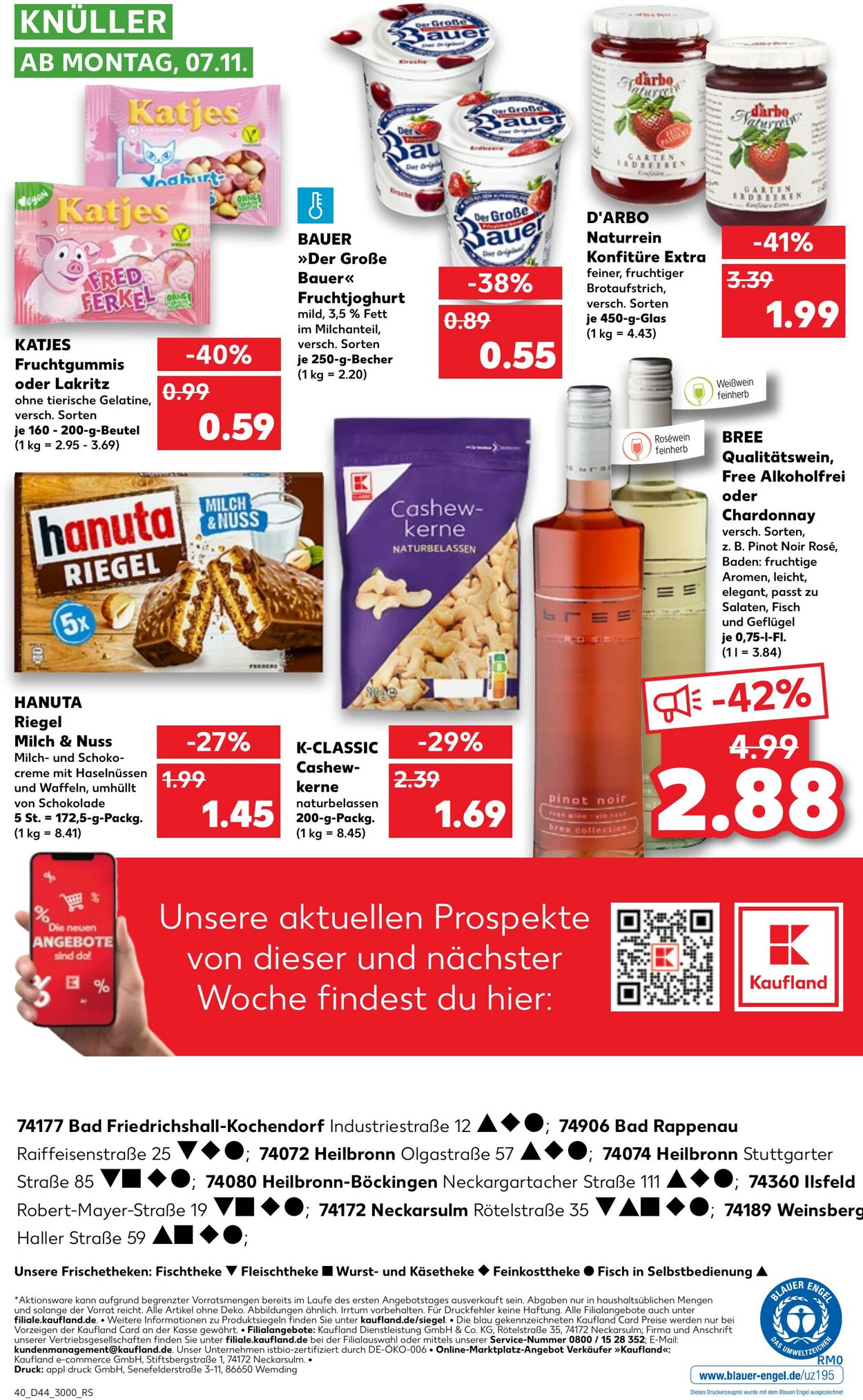 Prospekt Kaufland 03.11.2022 - 09.11.2022