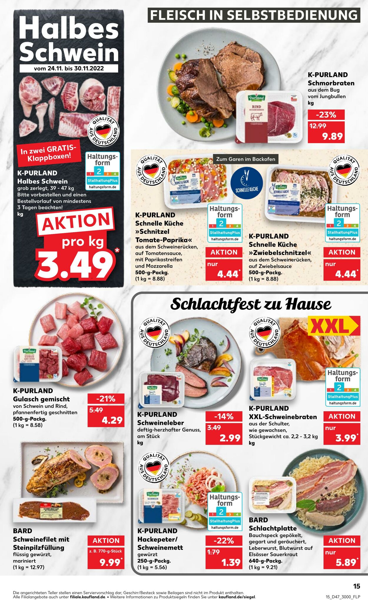 Prospekt Kaufland 24.11.2022 - 30.11.2022