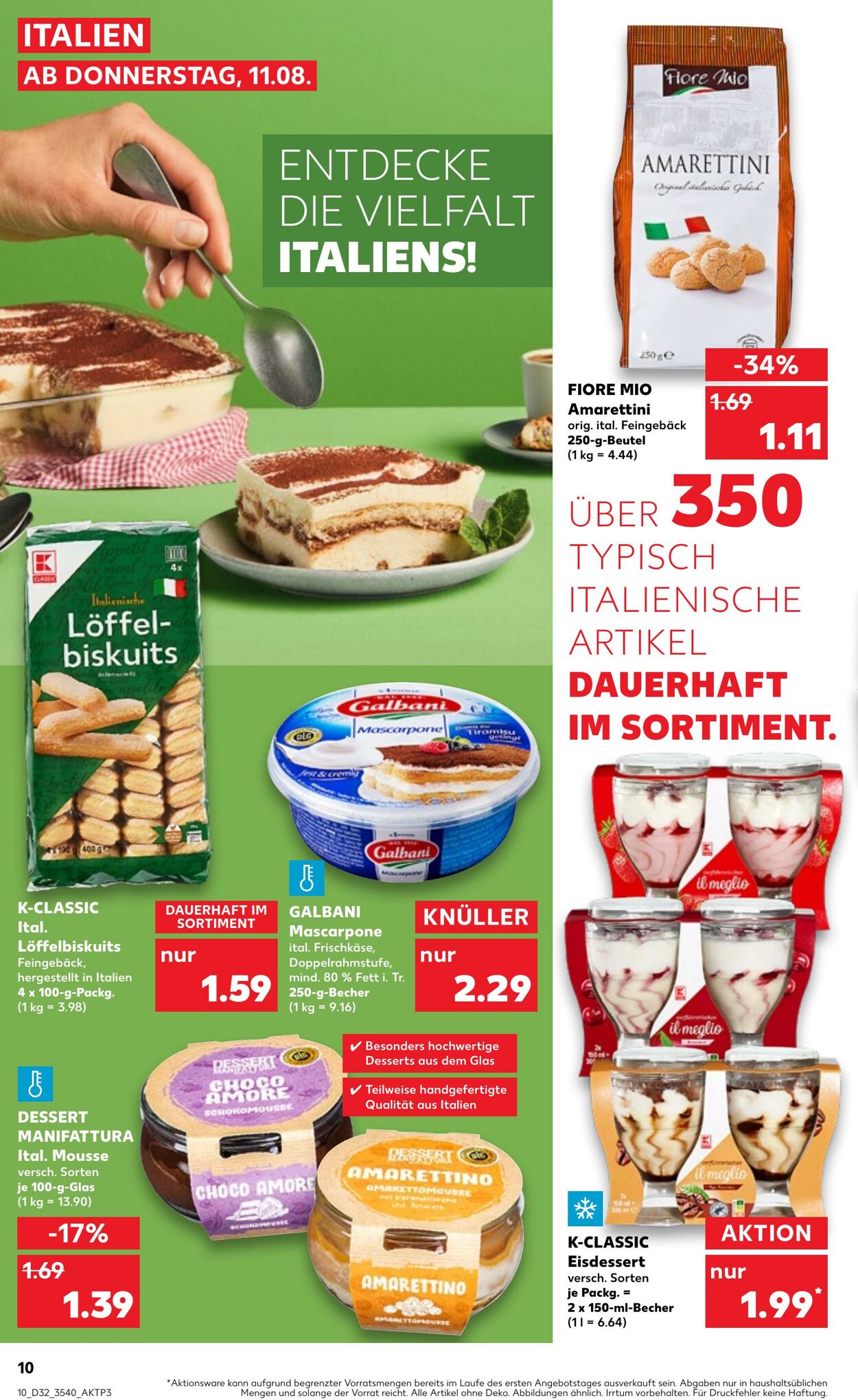 Prospekt Kaufland 11.08.2022 - 17.08.2022