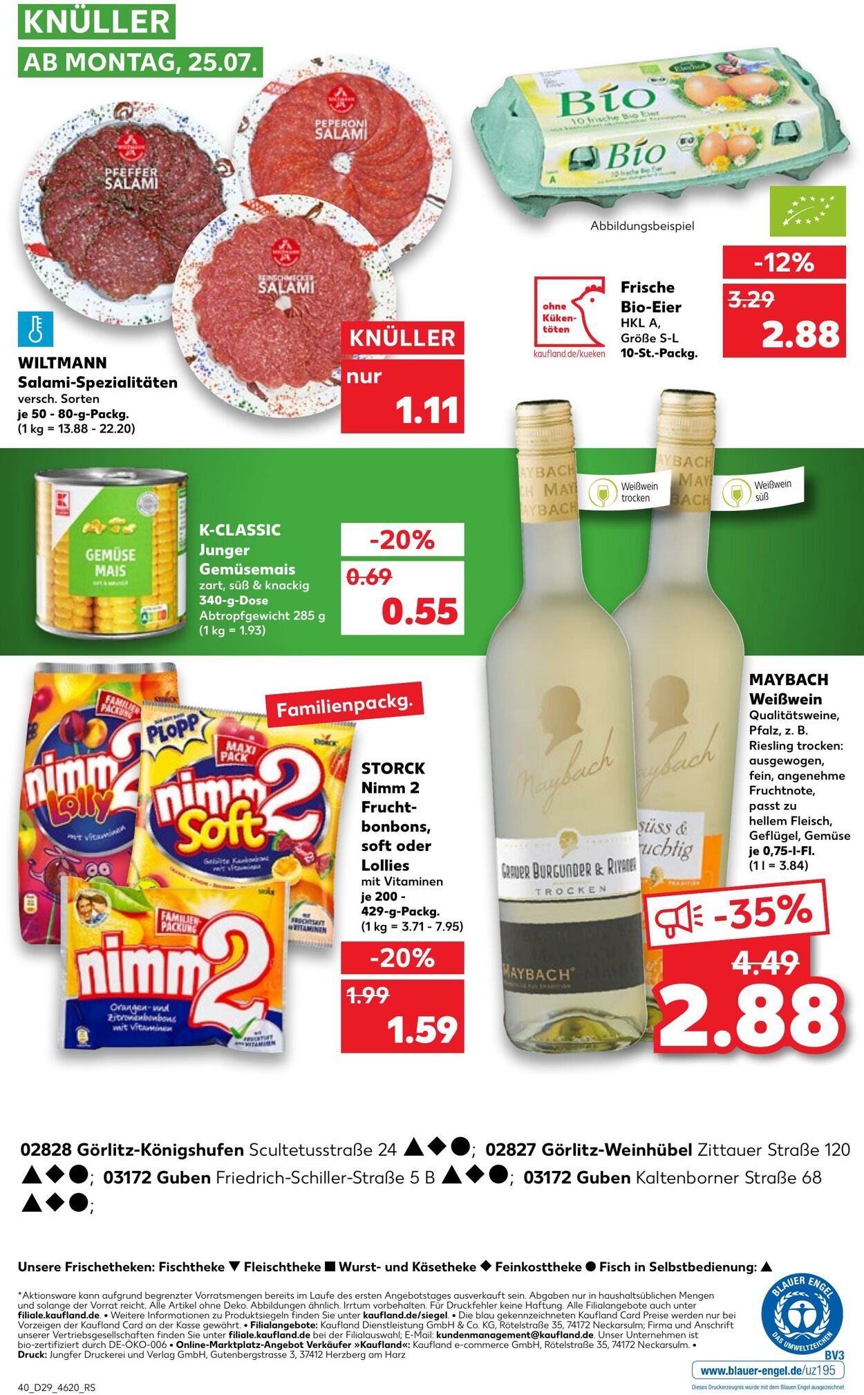 Prospekt Kaufland 21.07.2022 - 27.07.2022