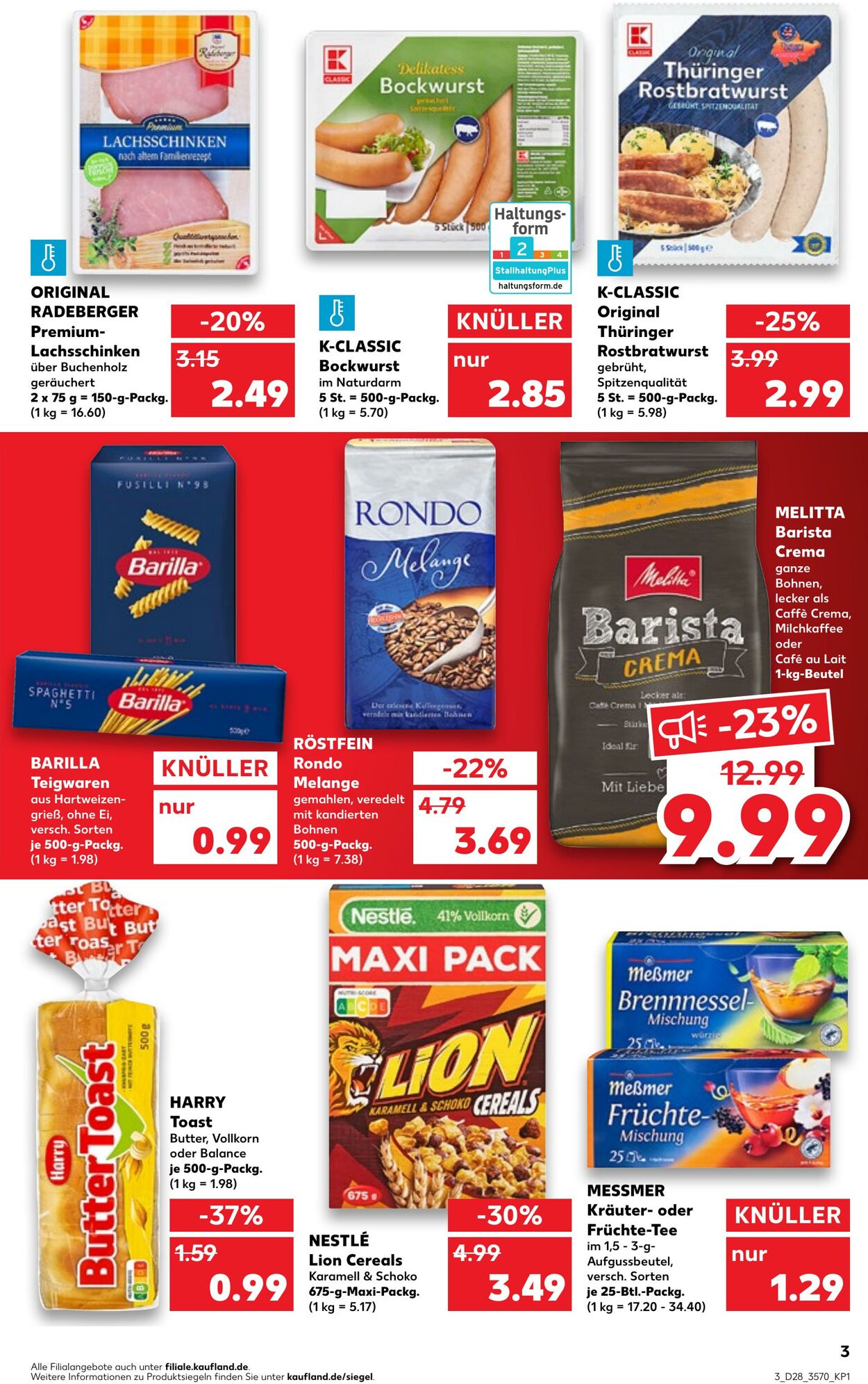 Prospekt Kaufland 14.07.2022 - 20.07.2022