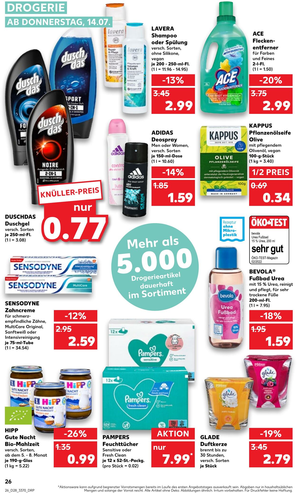 Prospekt Kaufland 14.07.2022 - 20.07.2022