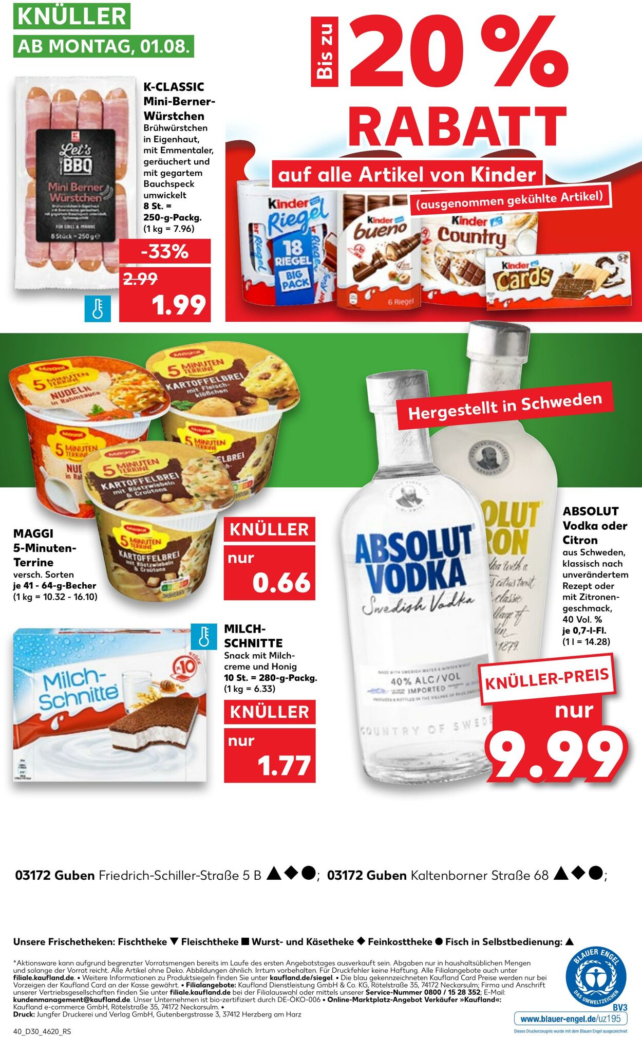 Prospekt Kaufland 28.07.2022 - 03.08.2022