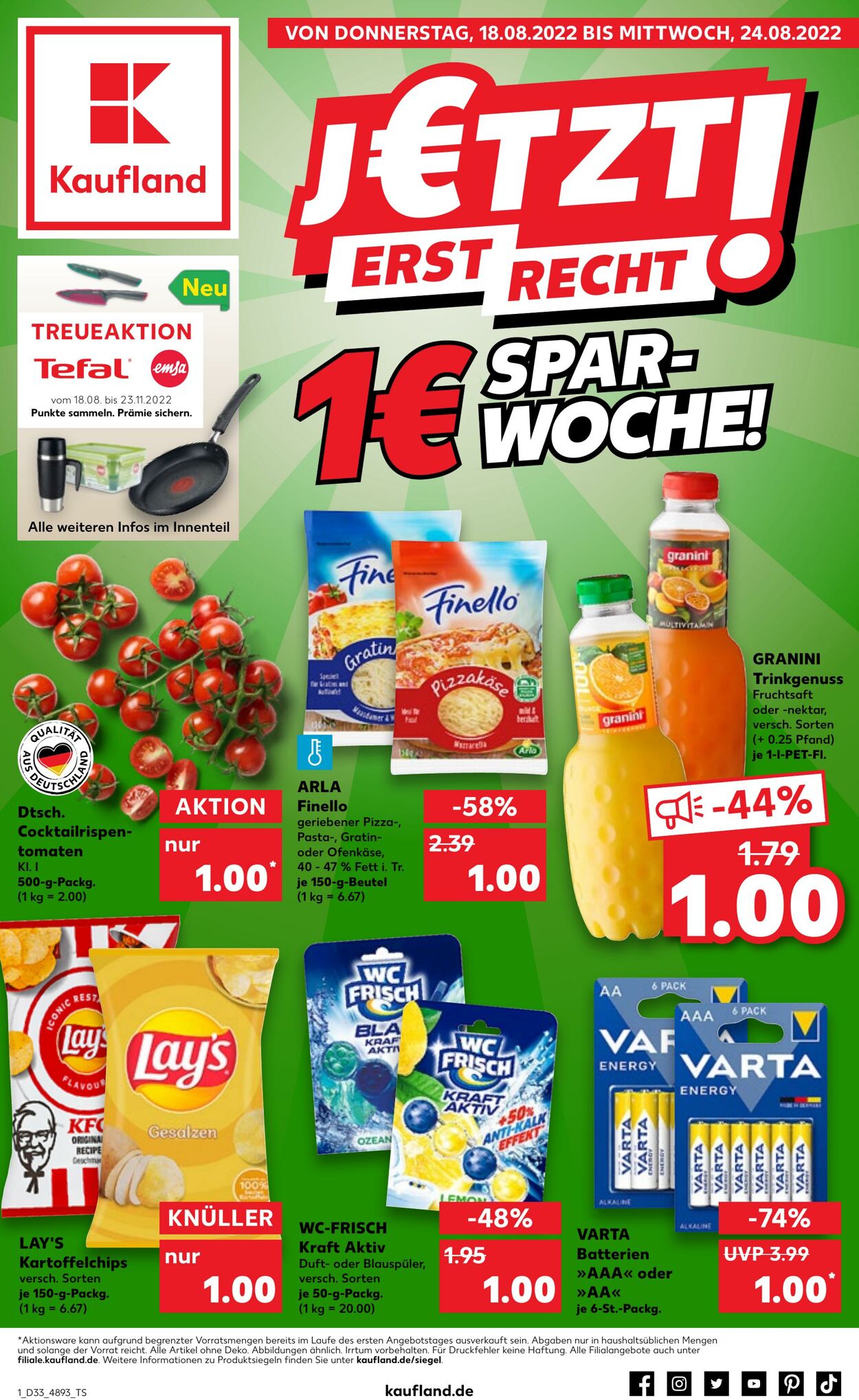 Prospekt Kaufland 18.08.2022 - 24.08.2022