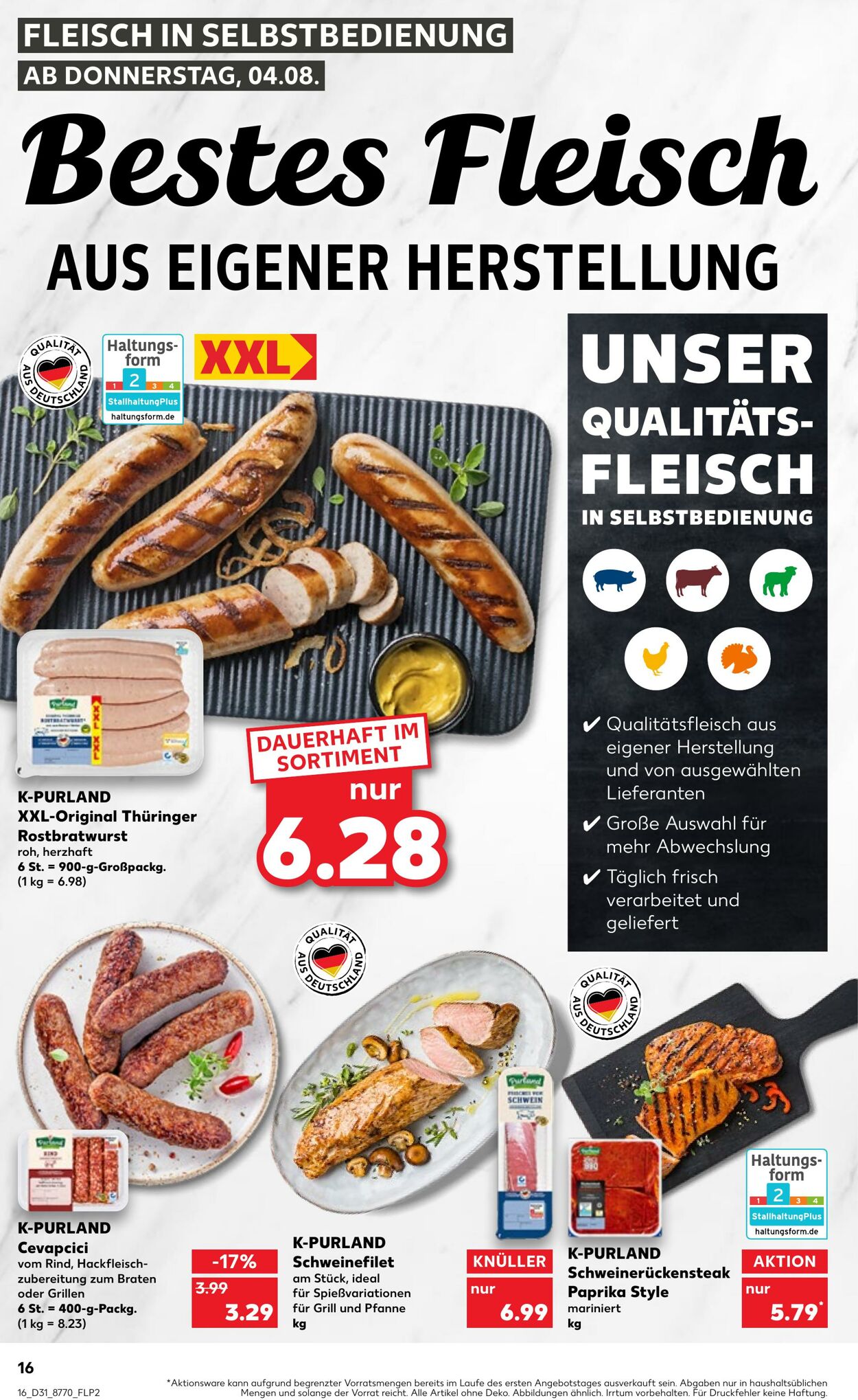 Prospekt Kaufland 04.08.2022 - 10.08.2022