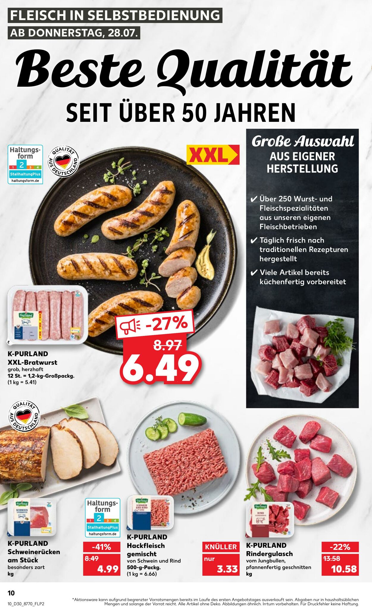 Prospekt Kaufland 28.07.2022 - 03.08.2022