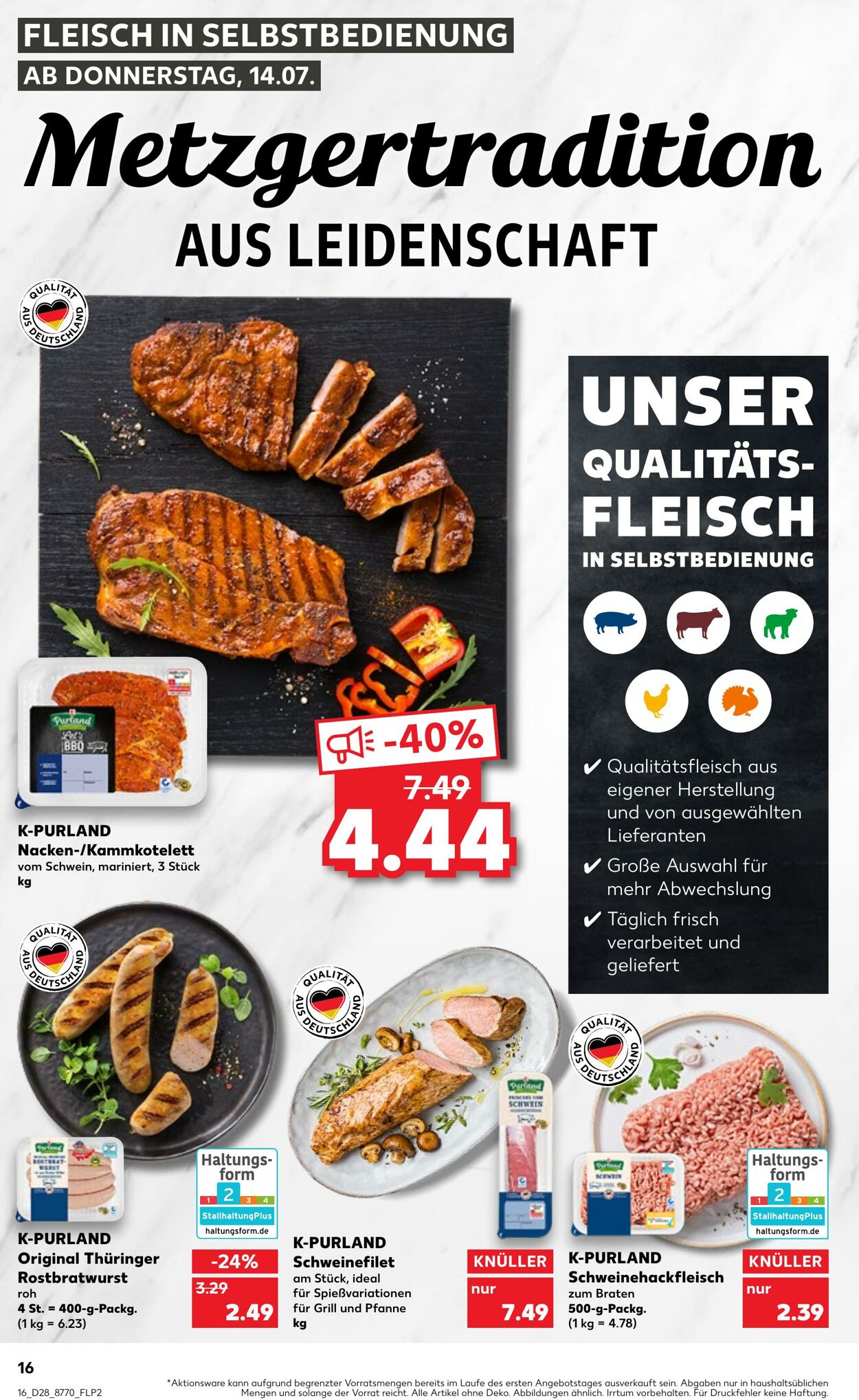 Prospekt Kaufland 14.07.2022 - 20.07.2022