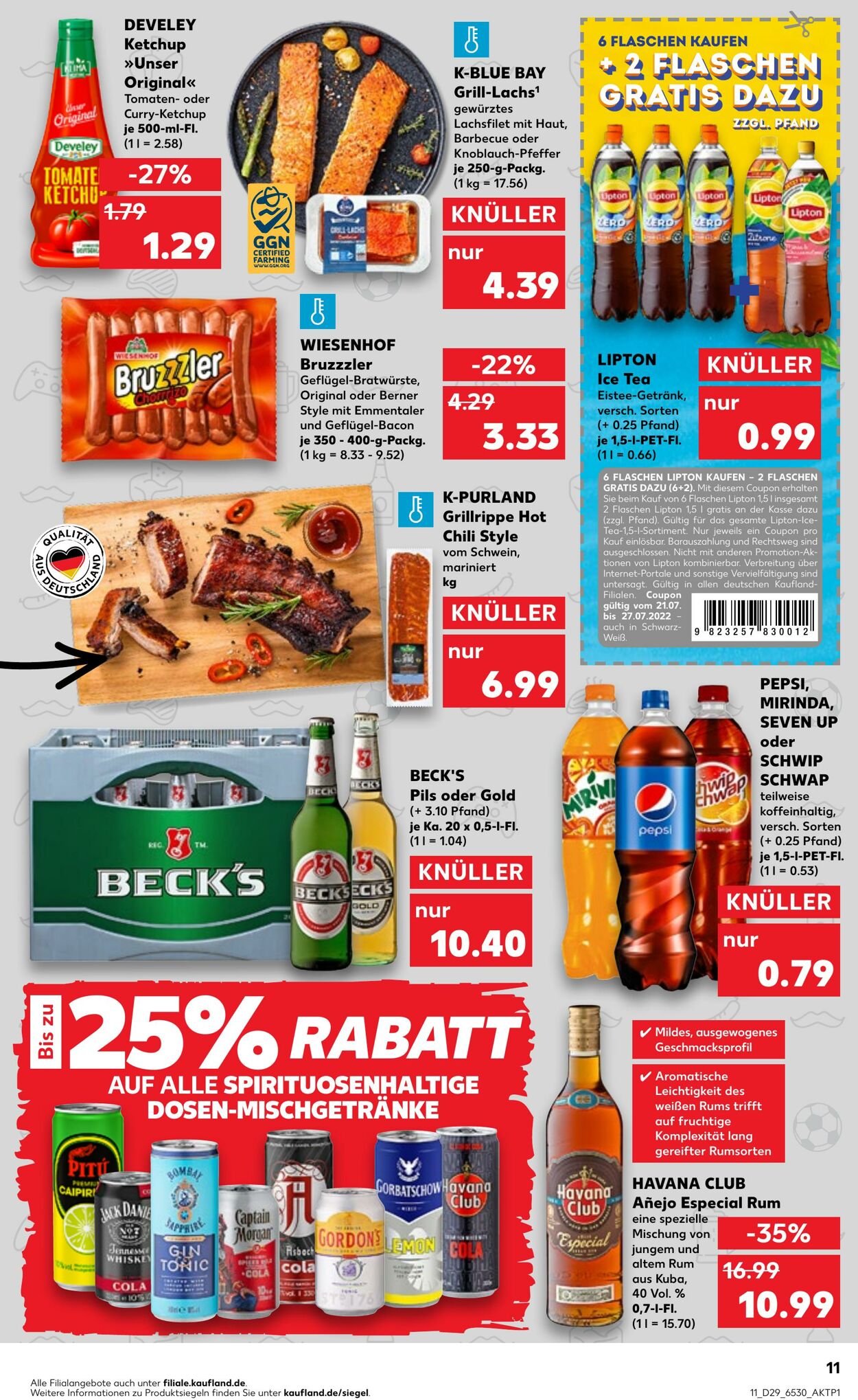 Prospekt Kaufland 21.07.2022 - 27.07.2022