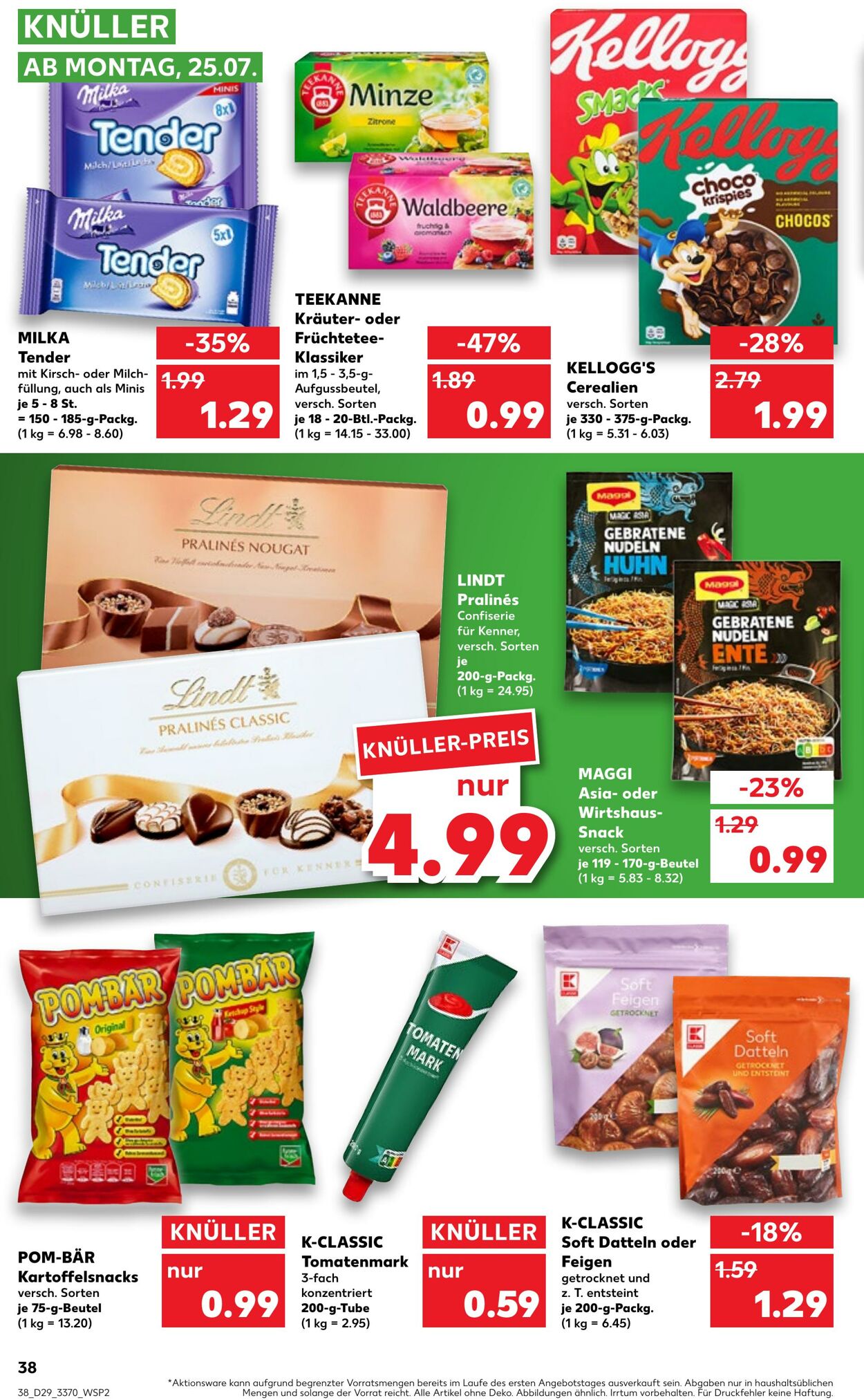 Prospekt Kaufland 21.07.2022 - 27.07.2022