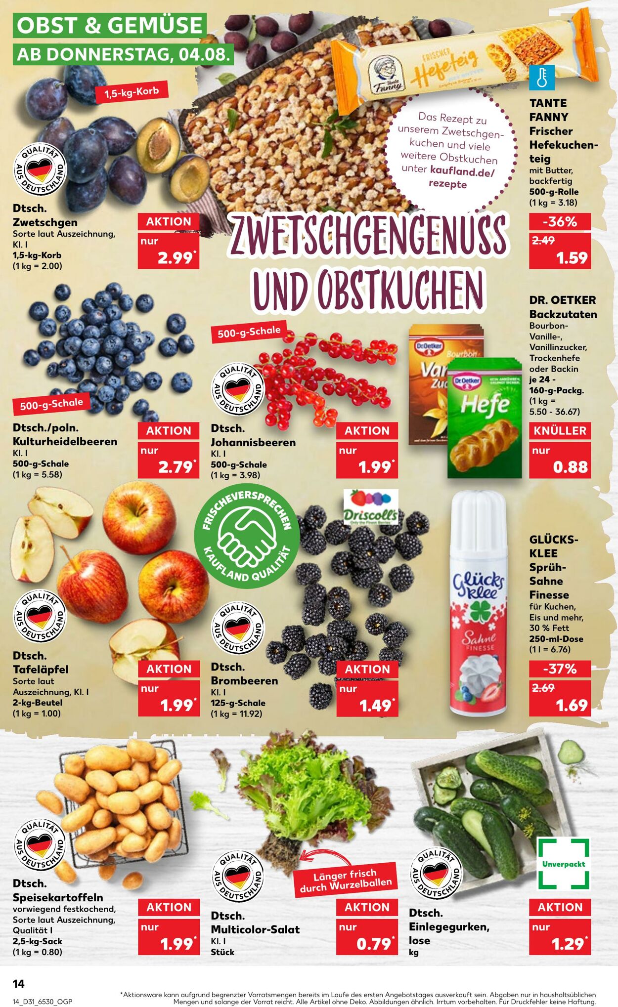 Prospekt Kaufland 04.08.2022 - 10.08.2022