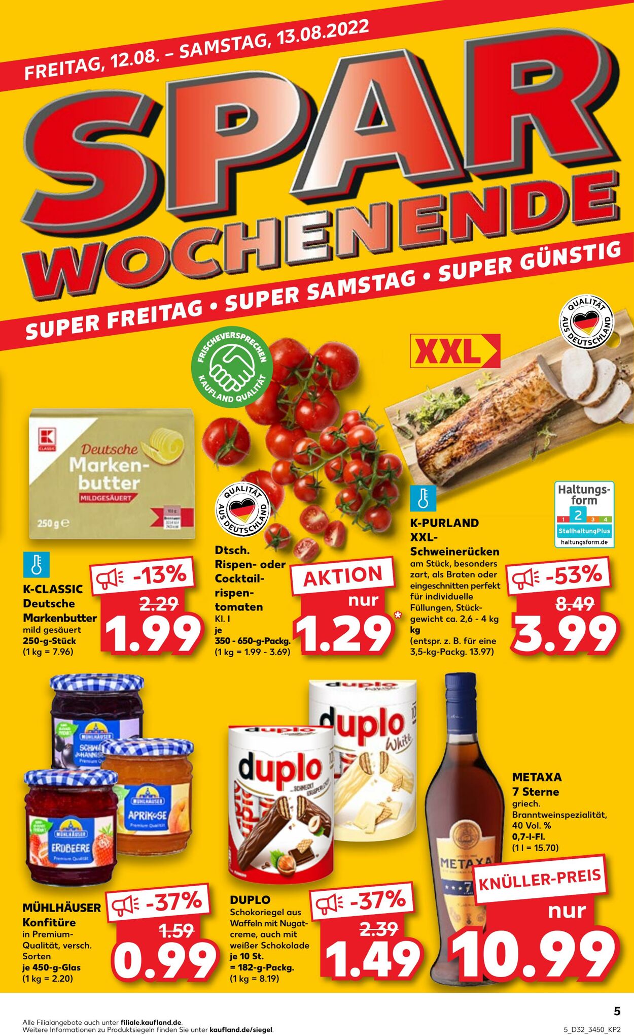 Prospekt Kaufland 11.08.2022 - 17.08.2022