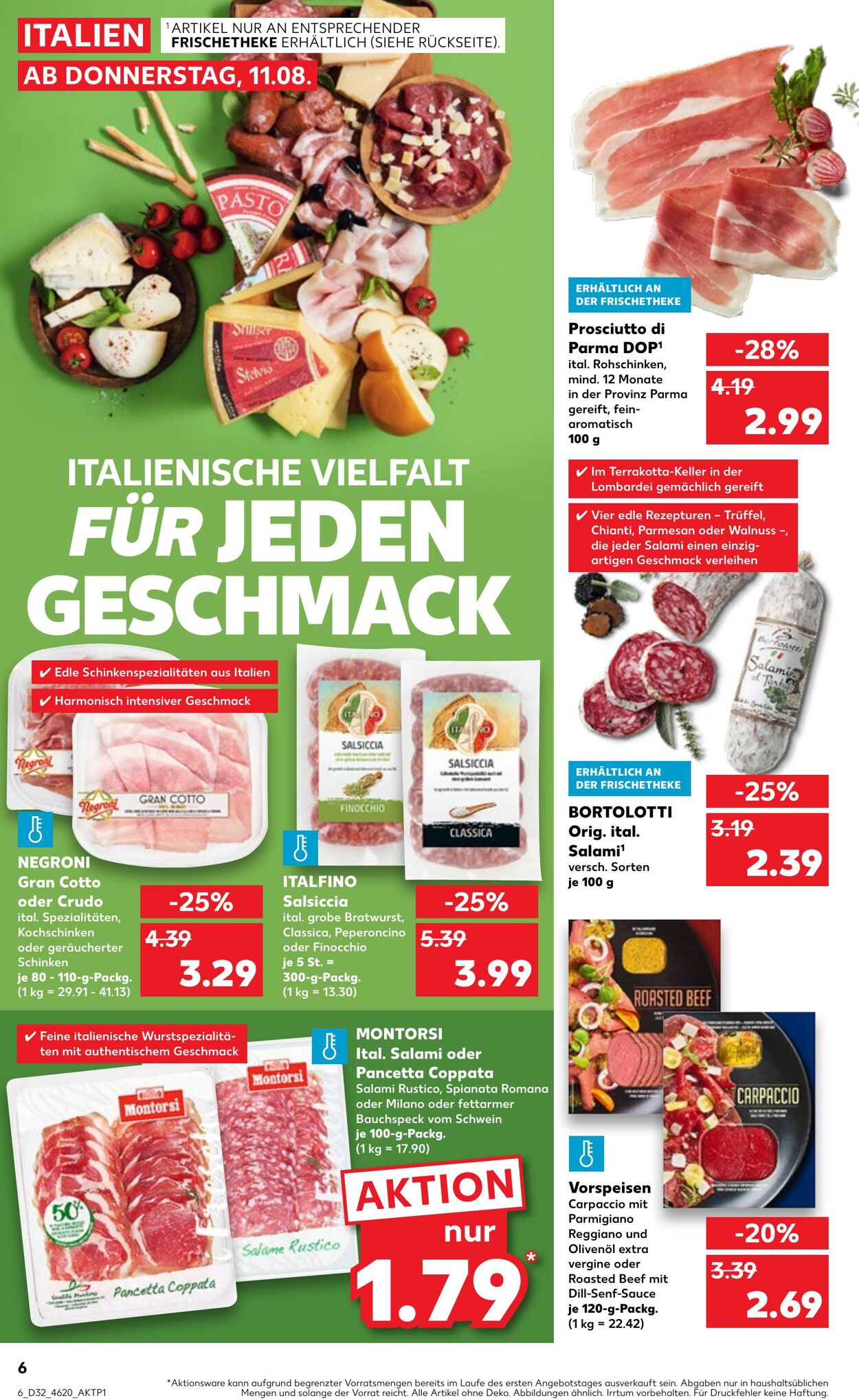 Prospekt Kaufland 11.08.2022 - 17.08.2022