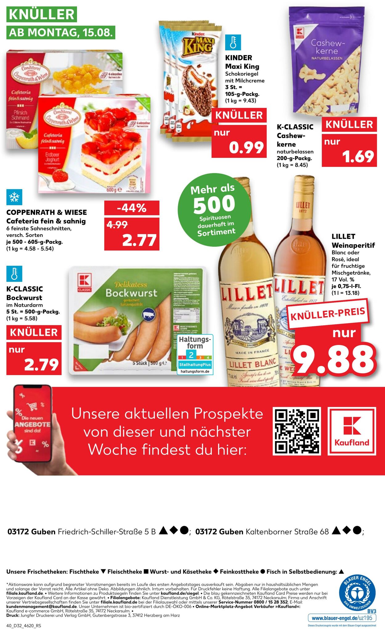 Prospekt Kaufland 11.08.2022 - 17.08.2022