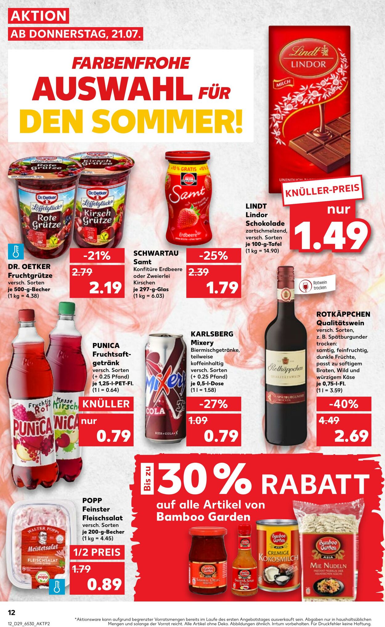 Prospekt Kaufland 21.07.2022 - 27.07.2022