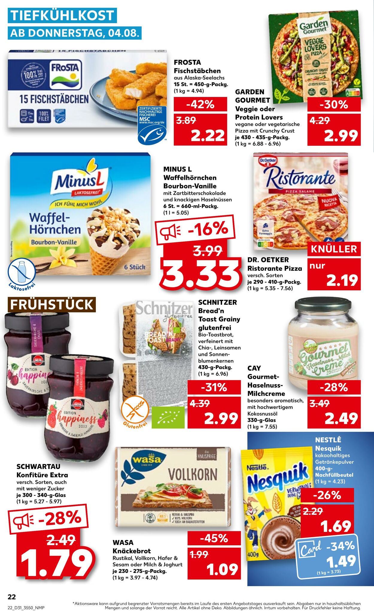 Prospekt Kaufland 04.08.2022 - 10.08.2022