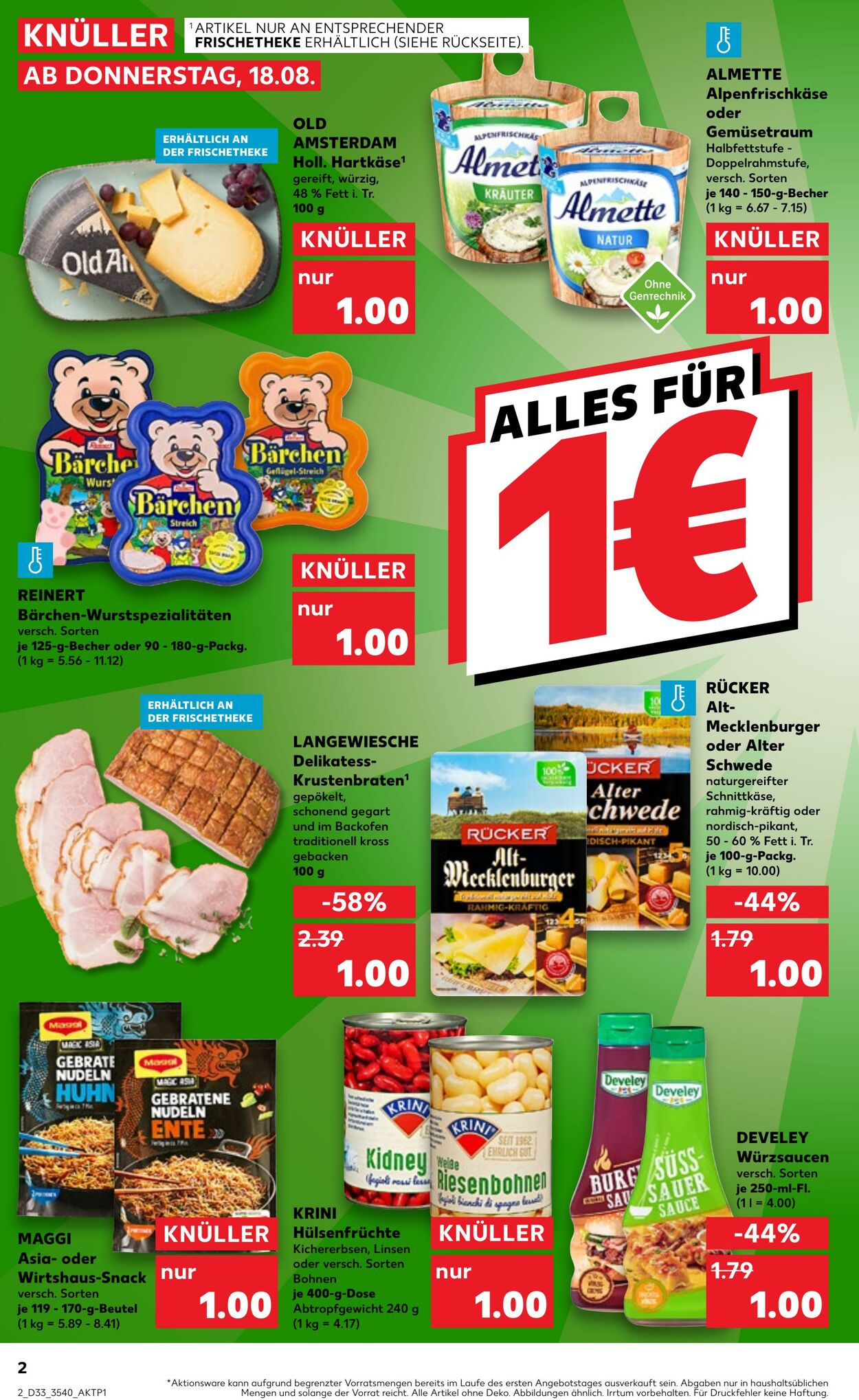 Prospekt Kaufland 18.08.2022 - 24.08.2022