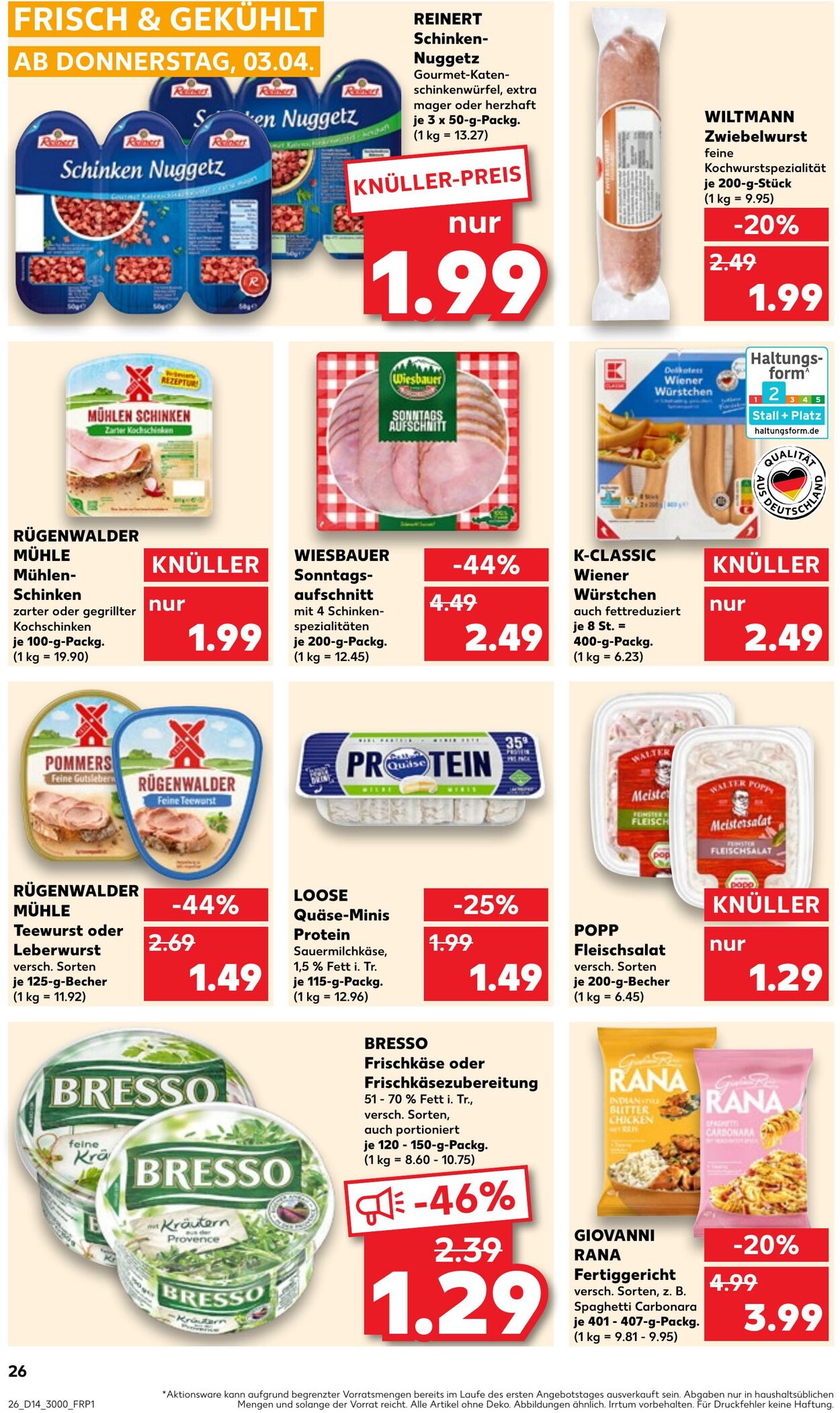 Prospekt Kaufland 03.04.2025 - 09.04.2025