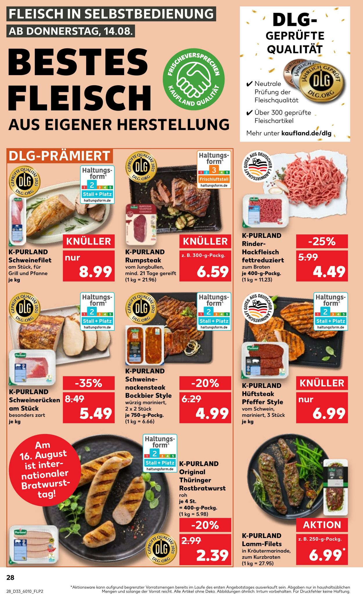 Prospekt Kaufland 14.08.2025 - 20.08.2025