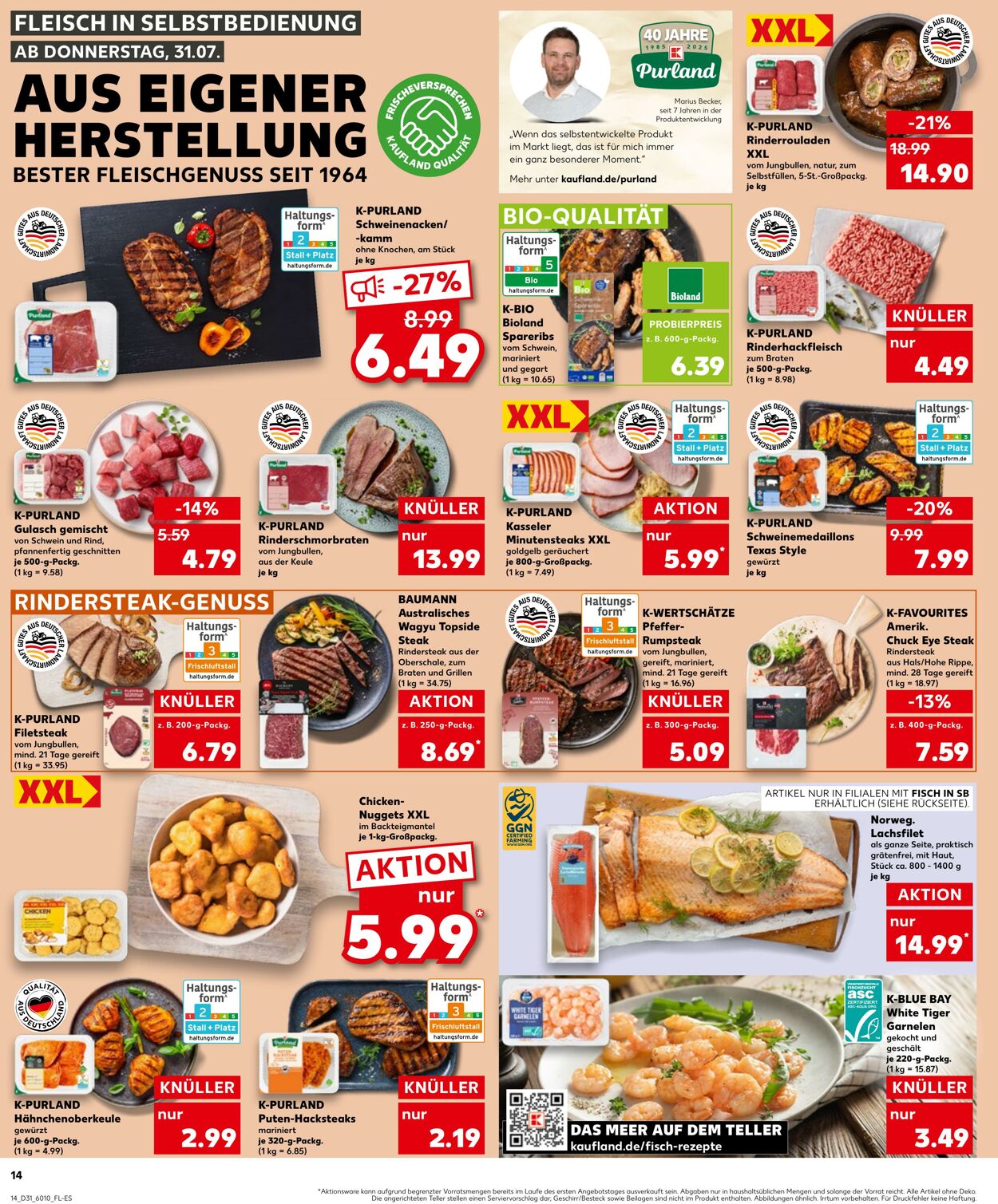Prospekt Kaufland 31.07.2025 - 06.08.2025