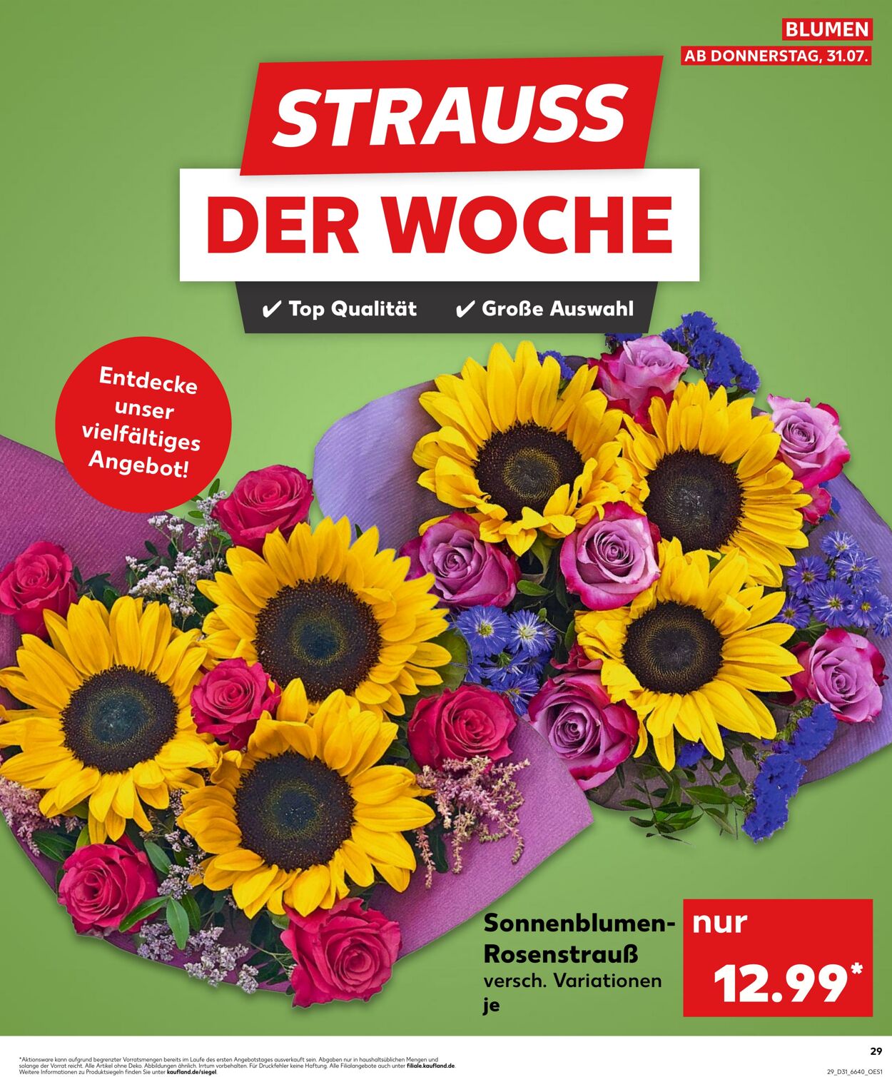 Prospekt Kaufland 31.07.2025 - 06.08.2025