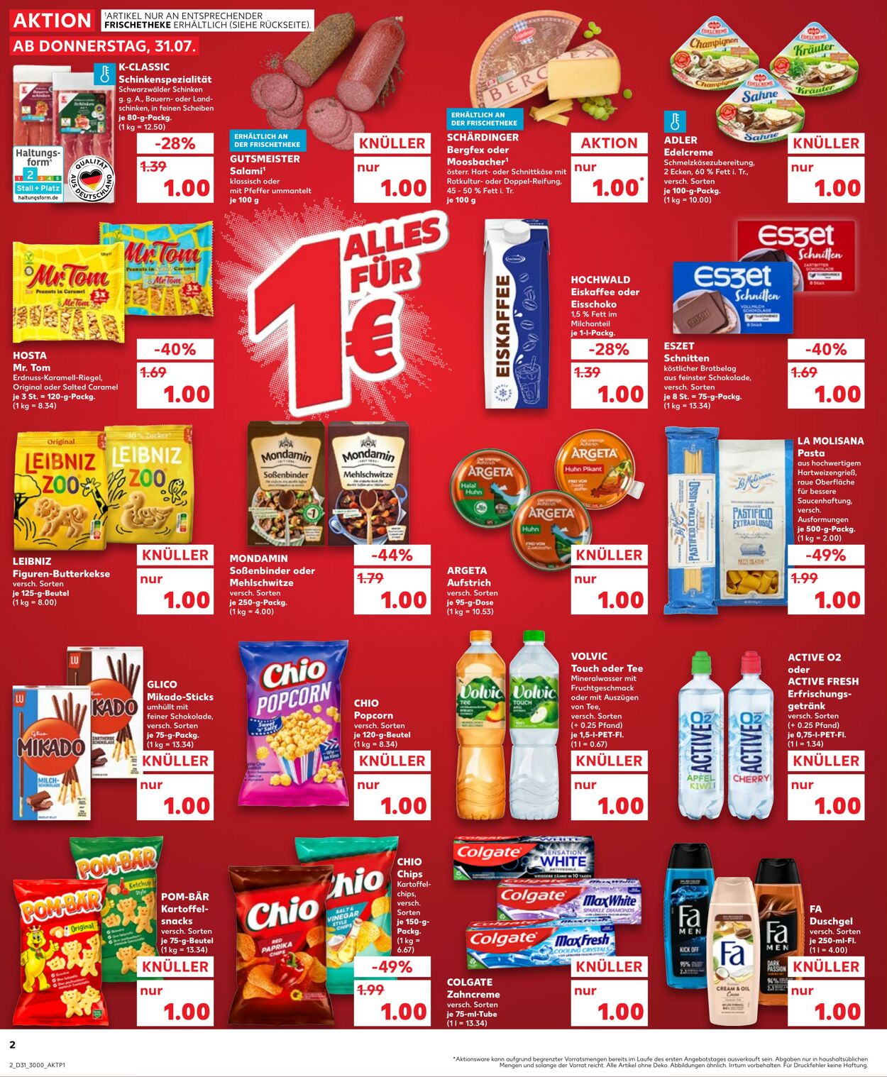 Prospekt Kaufland 31.07.2025 - 06.08.2025