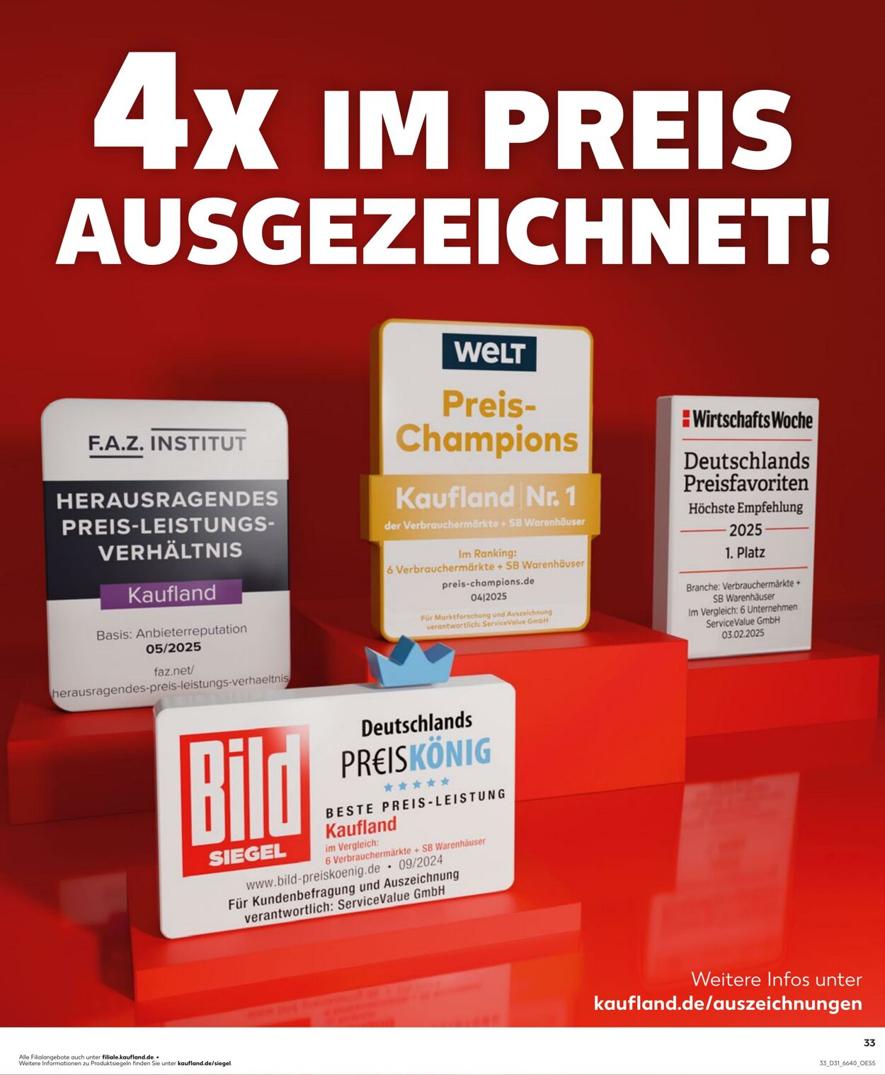 Prospekt Kaufland 31.07.2025 - 06.08.2025