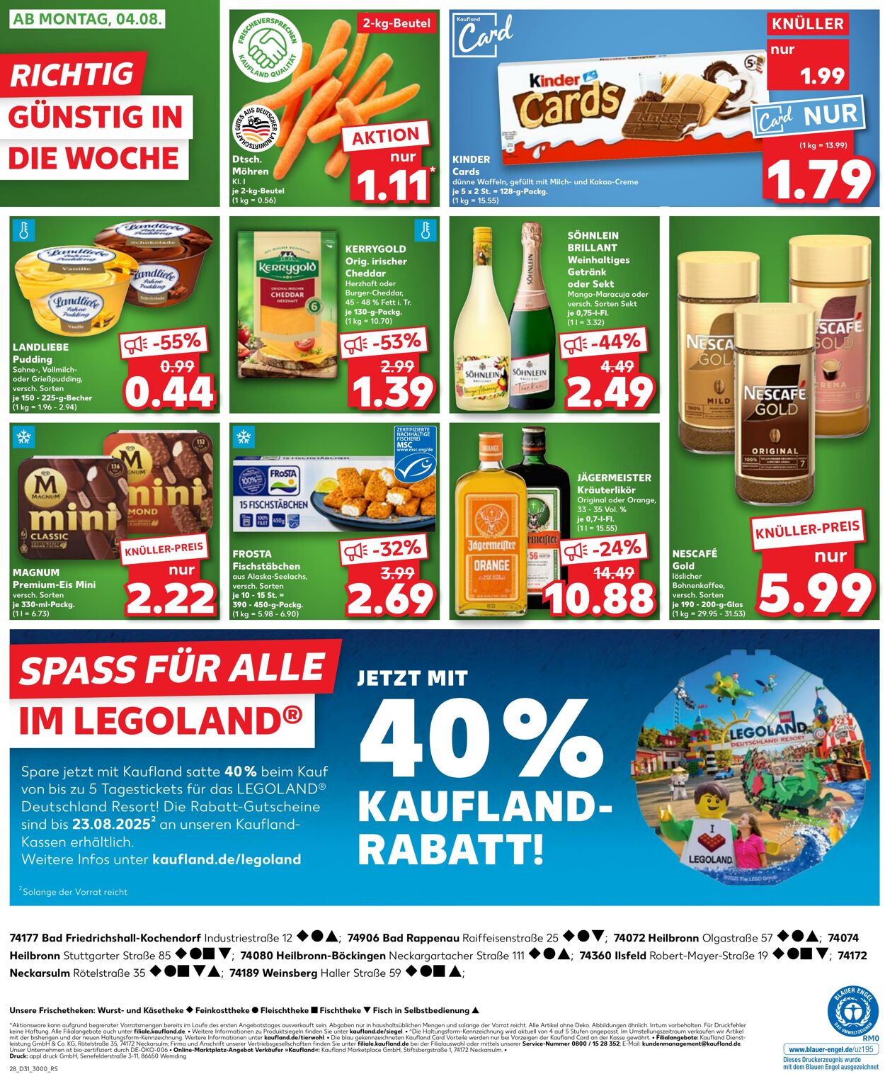 Prospekt Kaufland 31.07.2025 - 06.08.2025