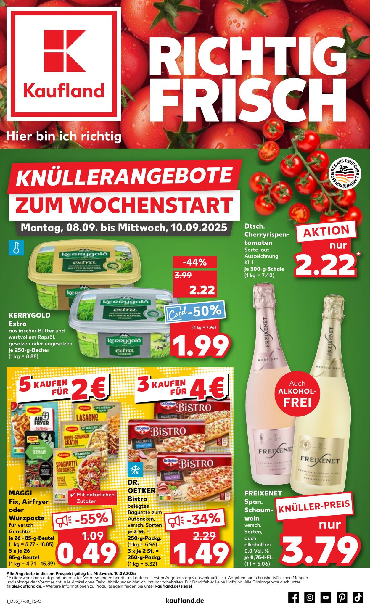 Prospekt Kaufland 07.09.2025 - 10.09.2025