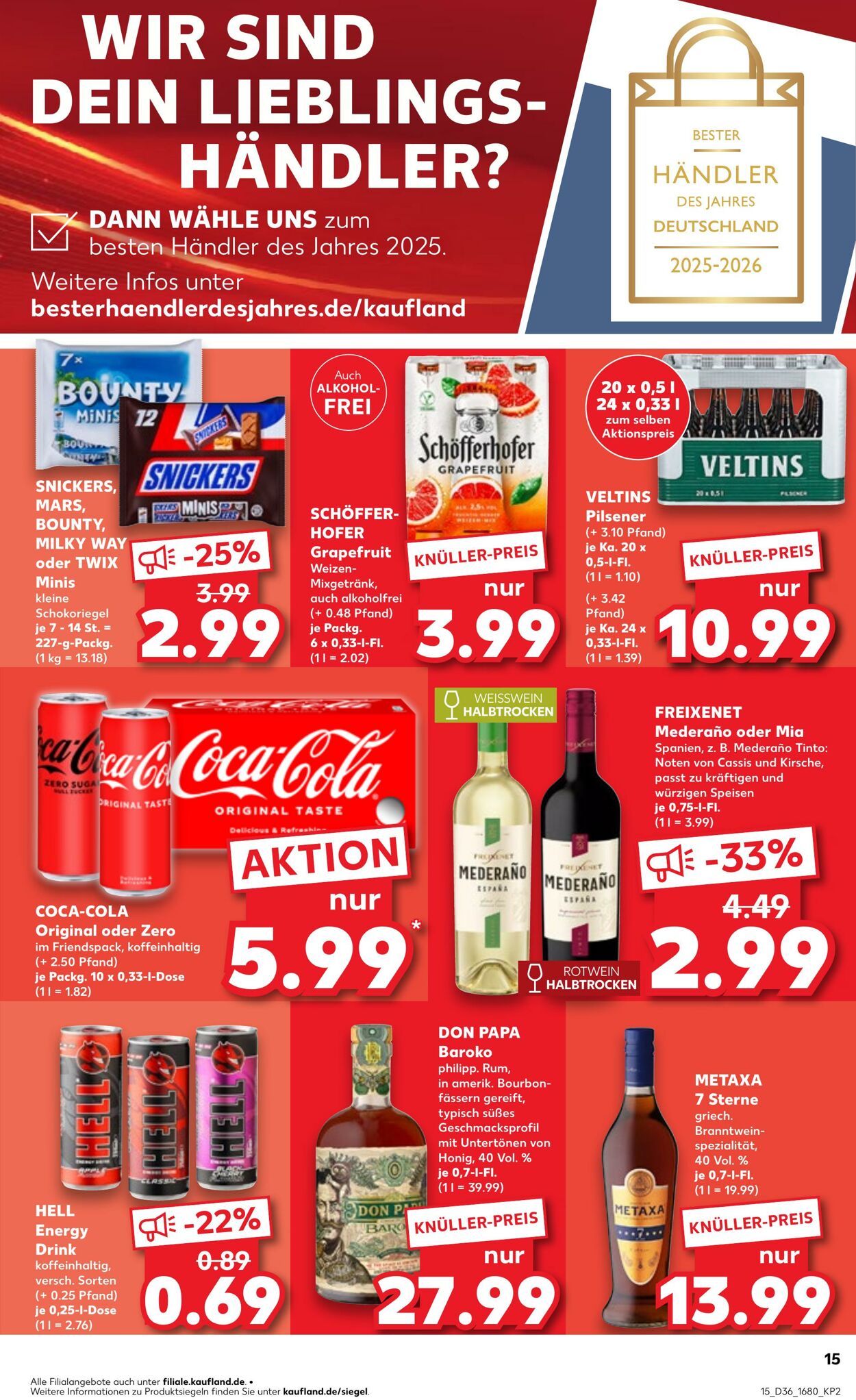 Prospekt Kaufland 07.09.2025 - 10.09.2025