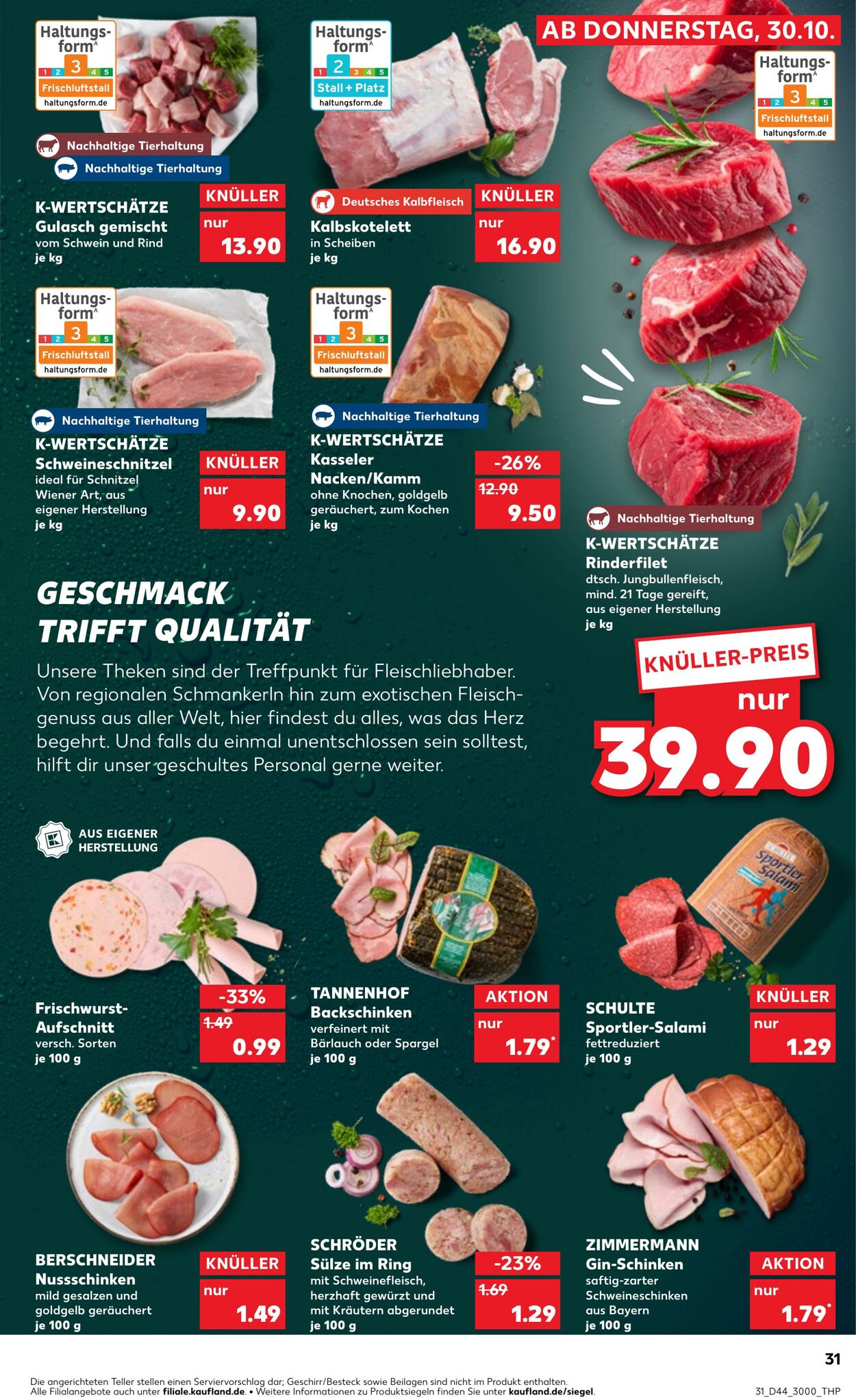 Prospekt Kaufland 02.11.2025 - 05.11.2025