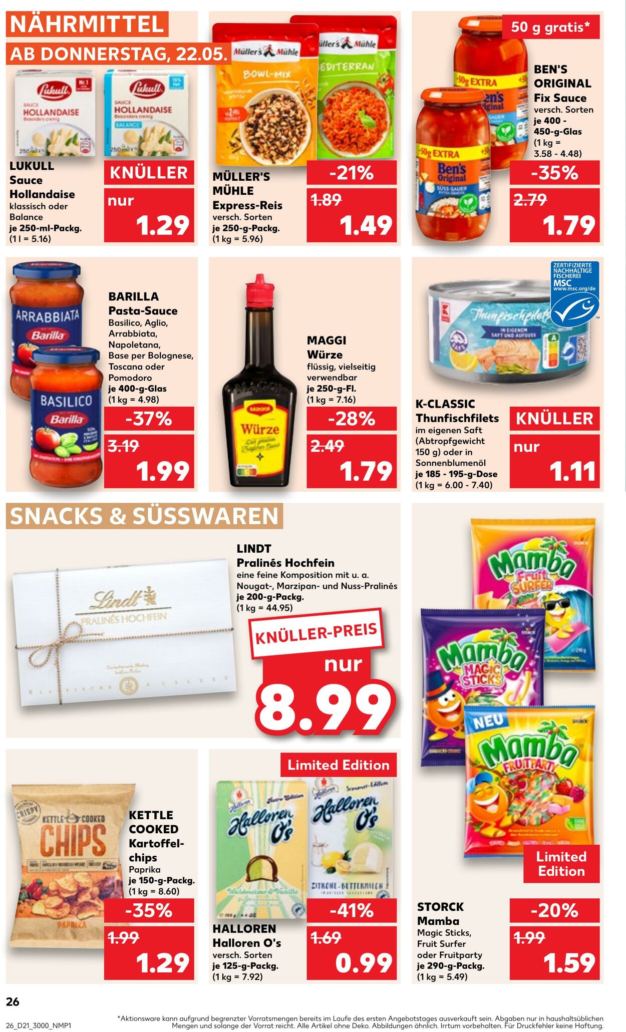 Prospekt Kaufland 22.05.2025 - 28.05.2025