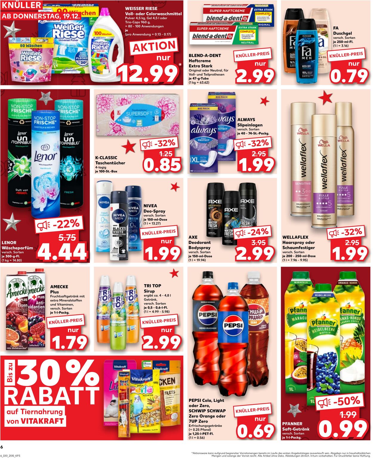 Prospekt Kaufland 19.12.2024 - 24.12.2024