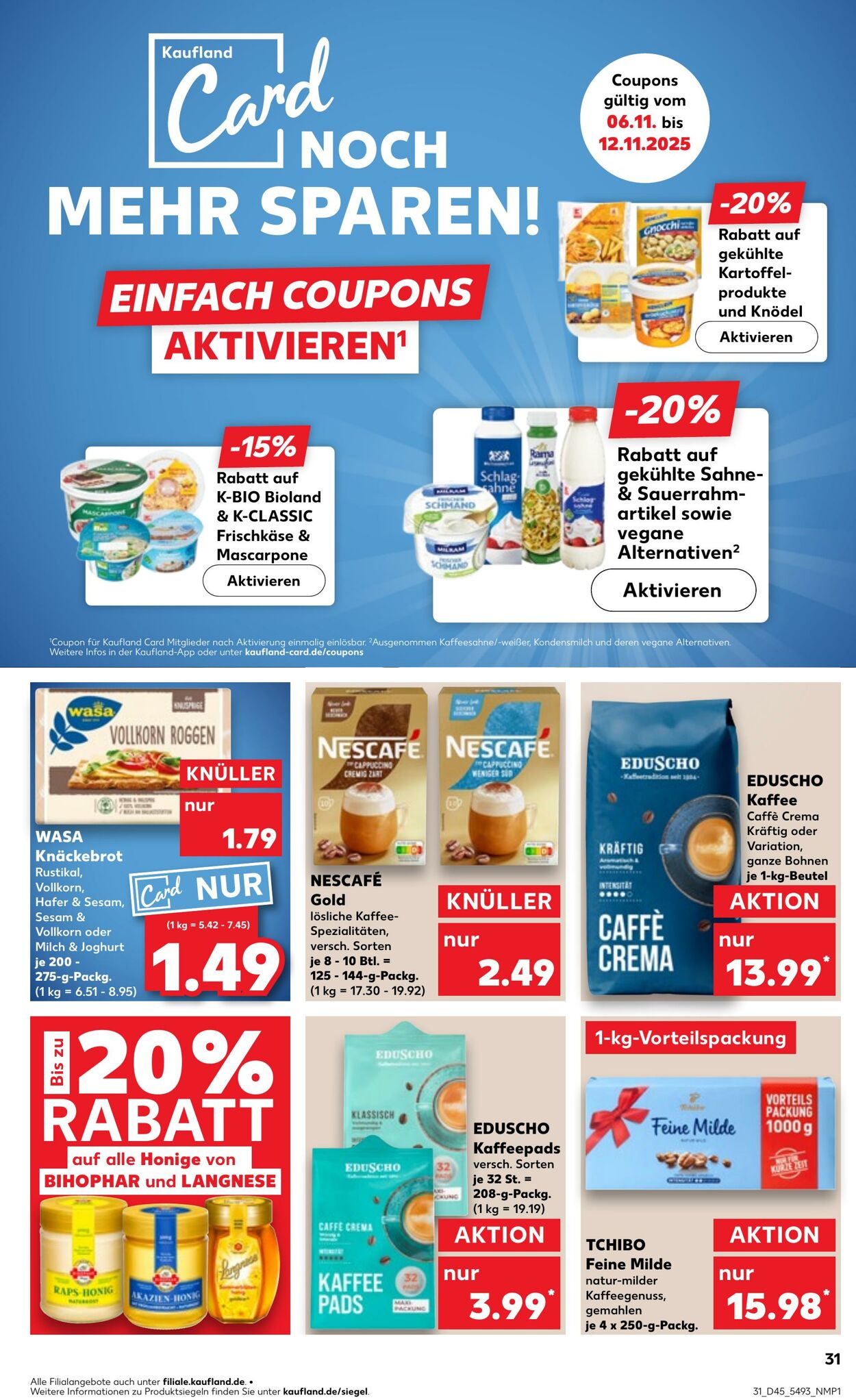 Prospekt Kaufland 06.11.2025 - 12.11.2025