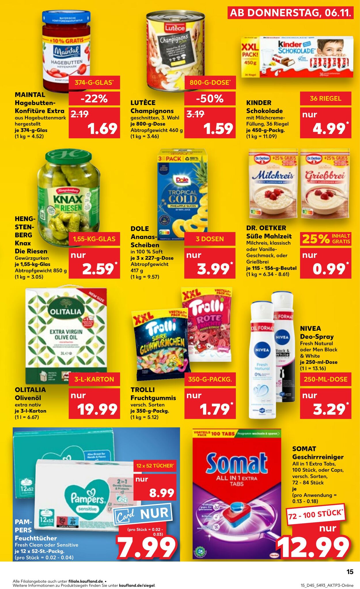 Prospekt Kaufland 06.11.2025 - 12.11.2025