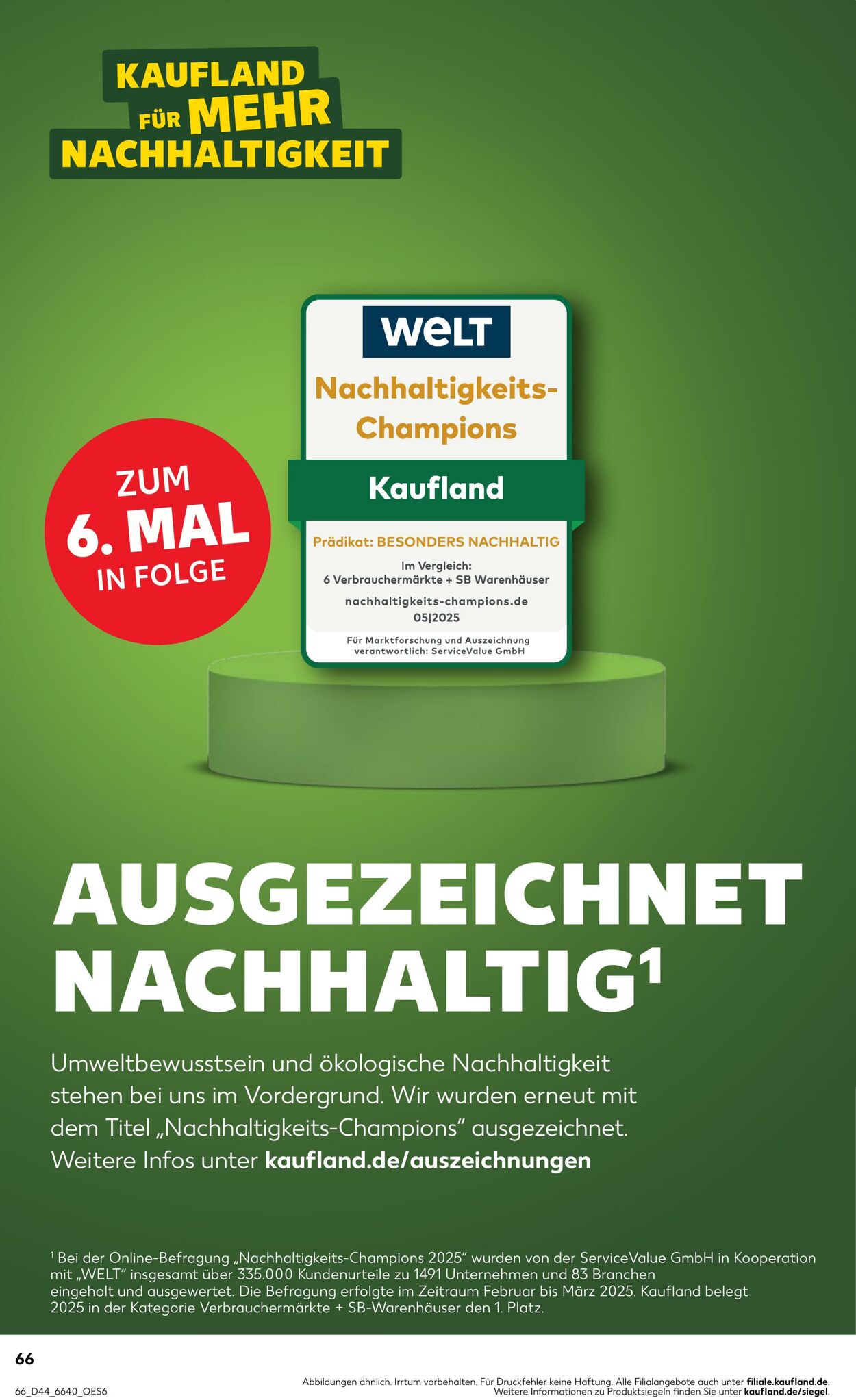 Prospekt Kaufland 02.11.2025 - 05.11.2025